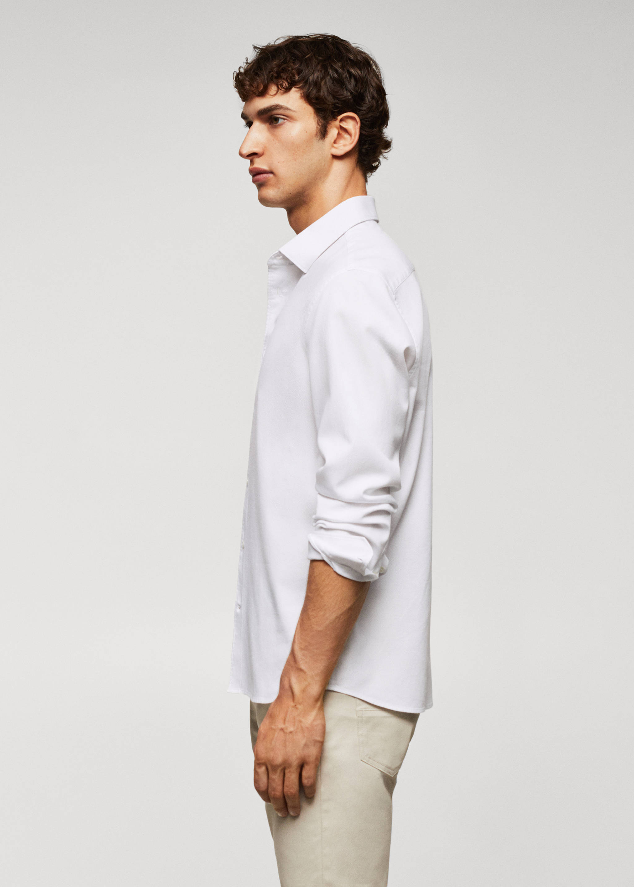 Chemise slim fit structurée coton - Détail de l'article 2