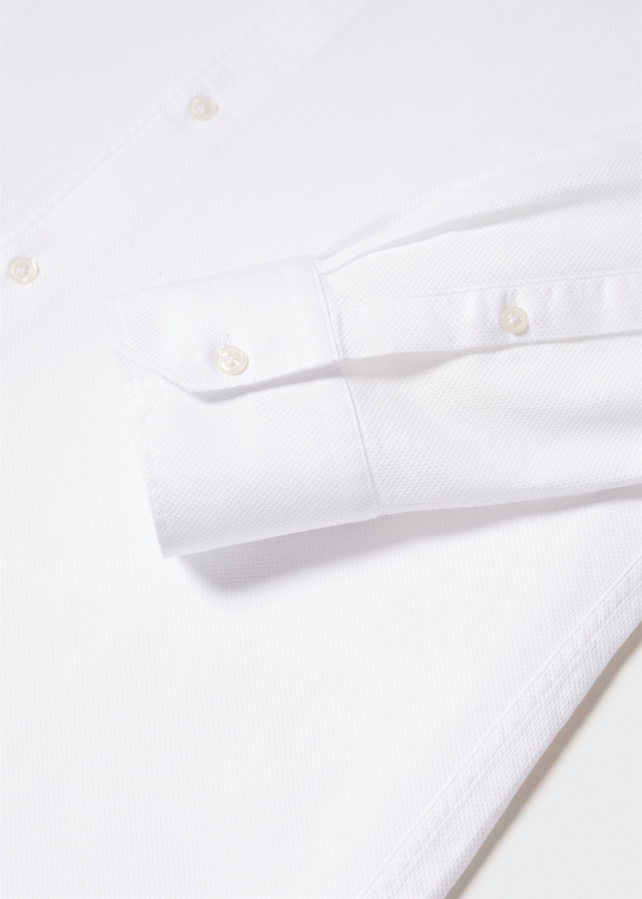 Chemise slim fit structurée coton - Détail de l'article 8