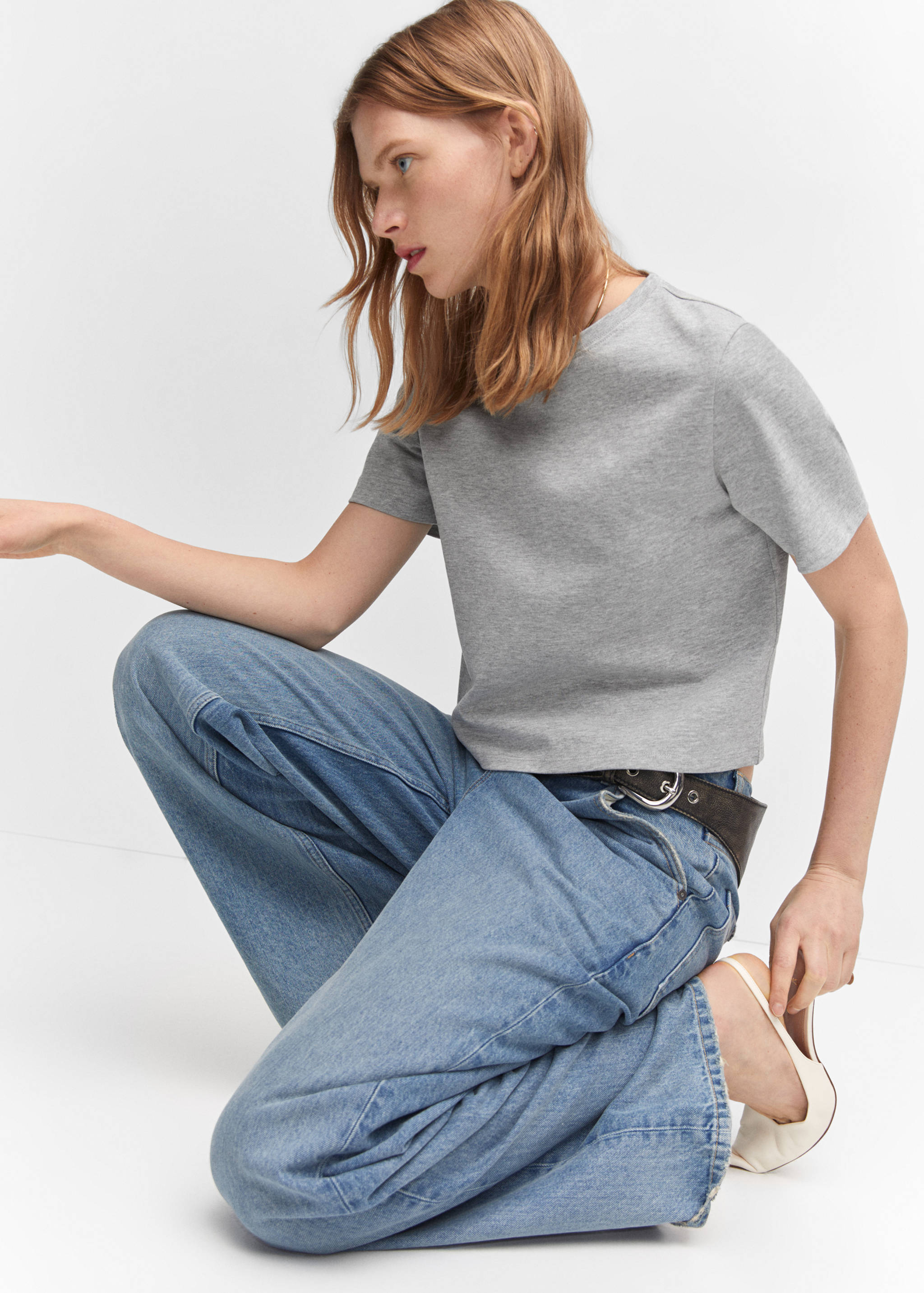 Short sleeved cotton shirt - Details of the article 2