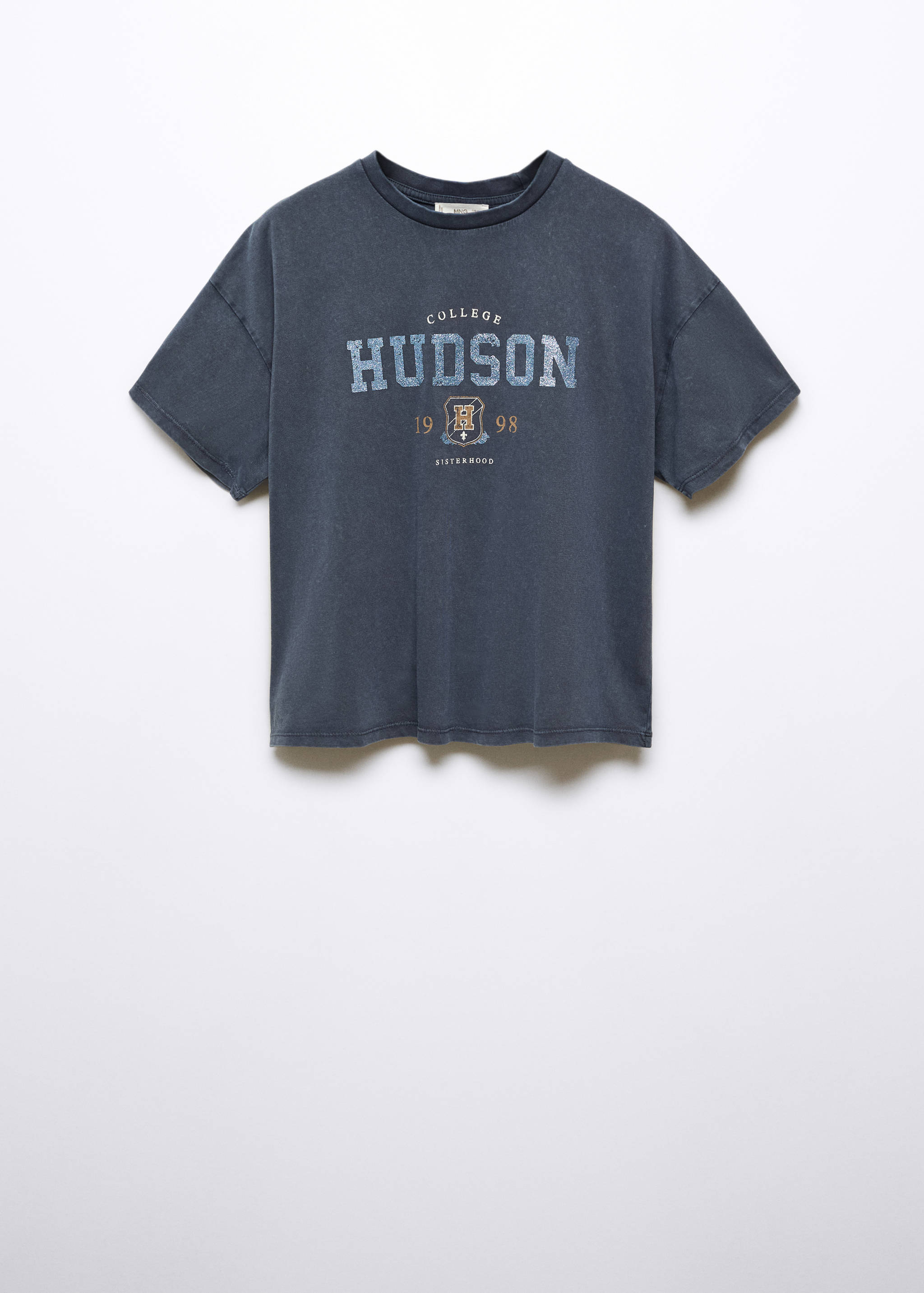 Printed cotton-blend T-shirt - Article without model