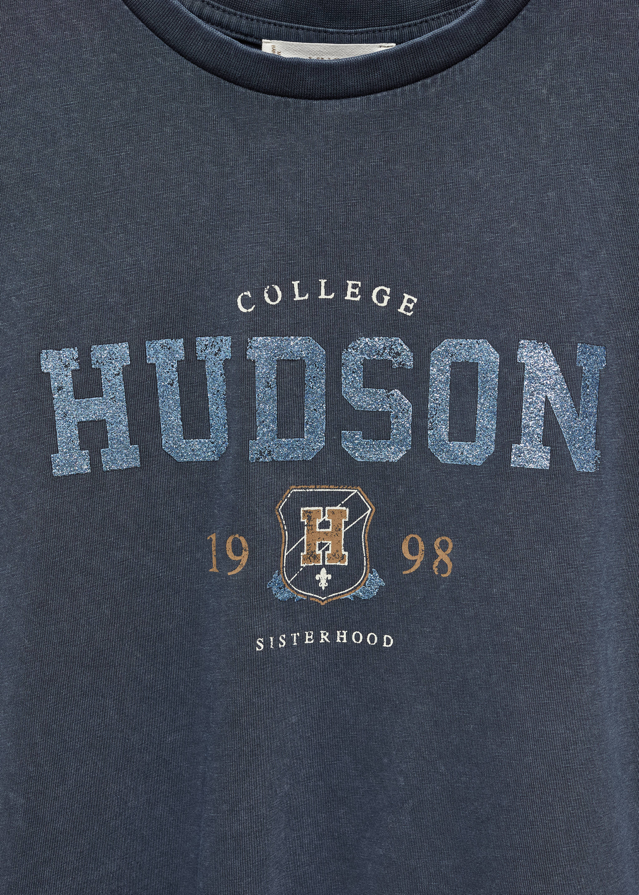 Printed cotton-blend T-shirt - Details of the article 8