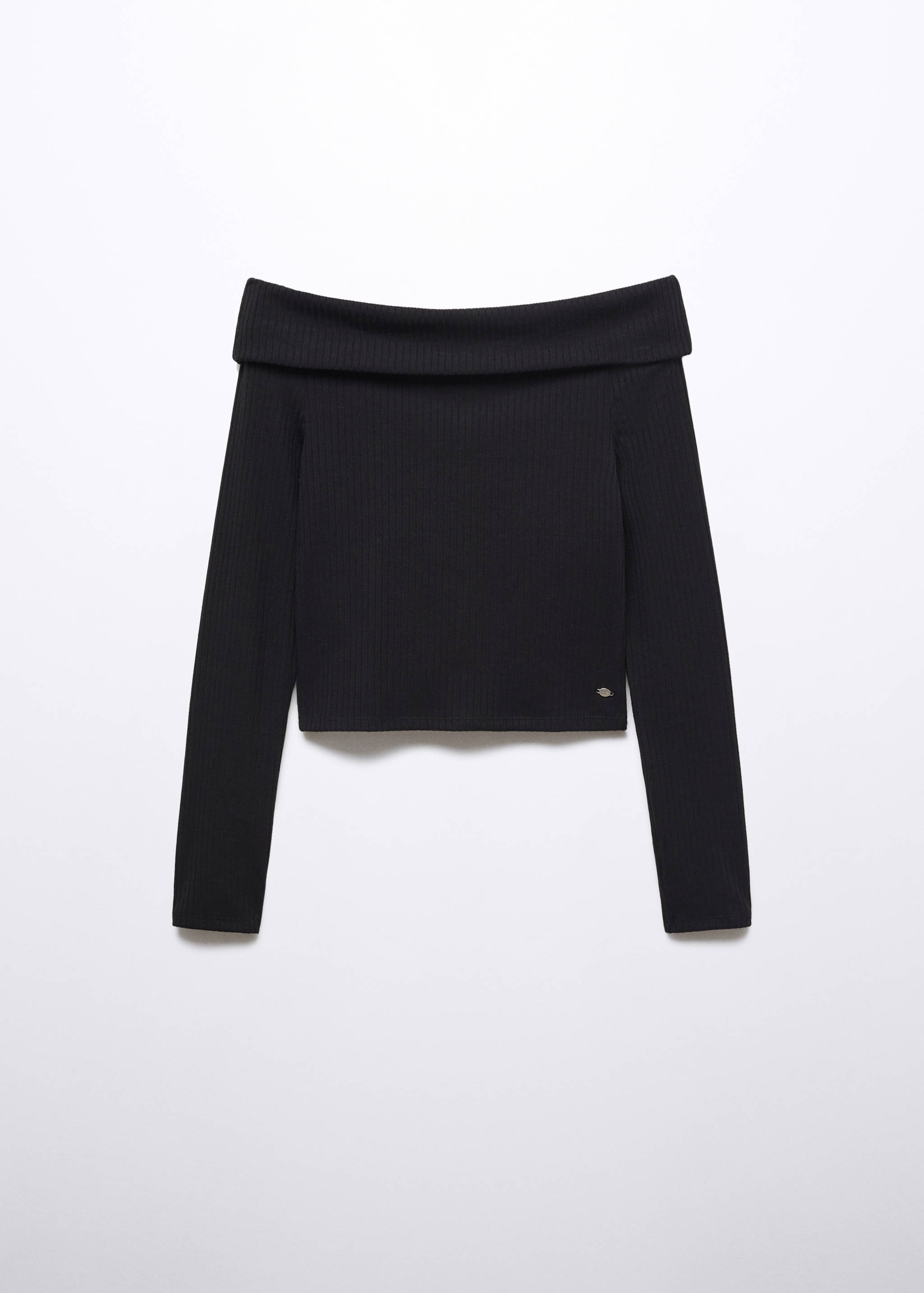 T-shirt épaules dénudées rayures - Article sans modèle