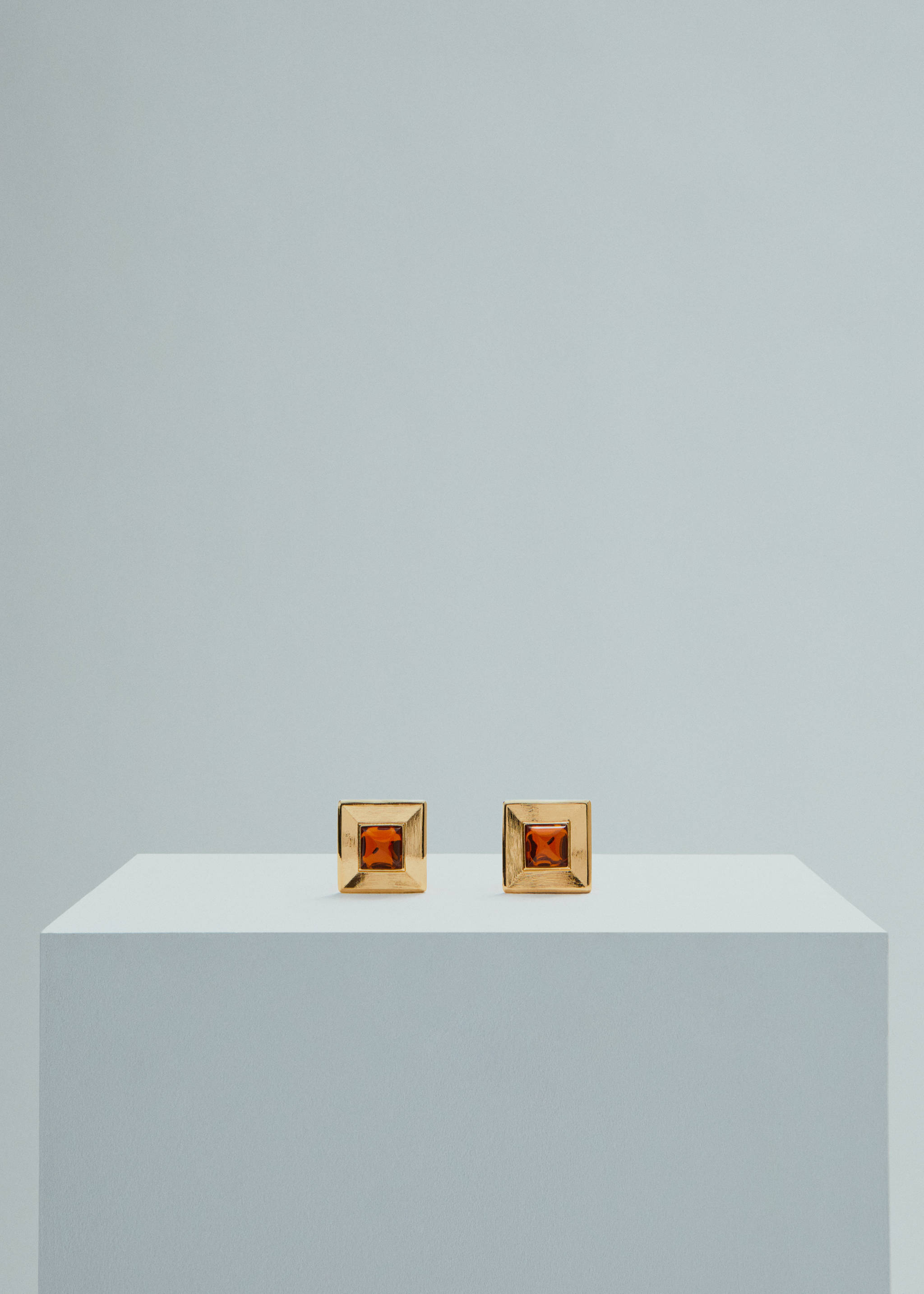 Серьги геометрической формы - Изделие без модели