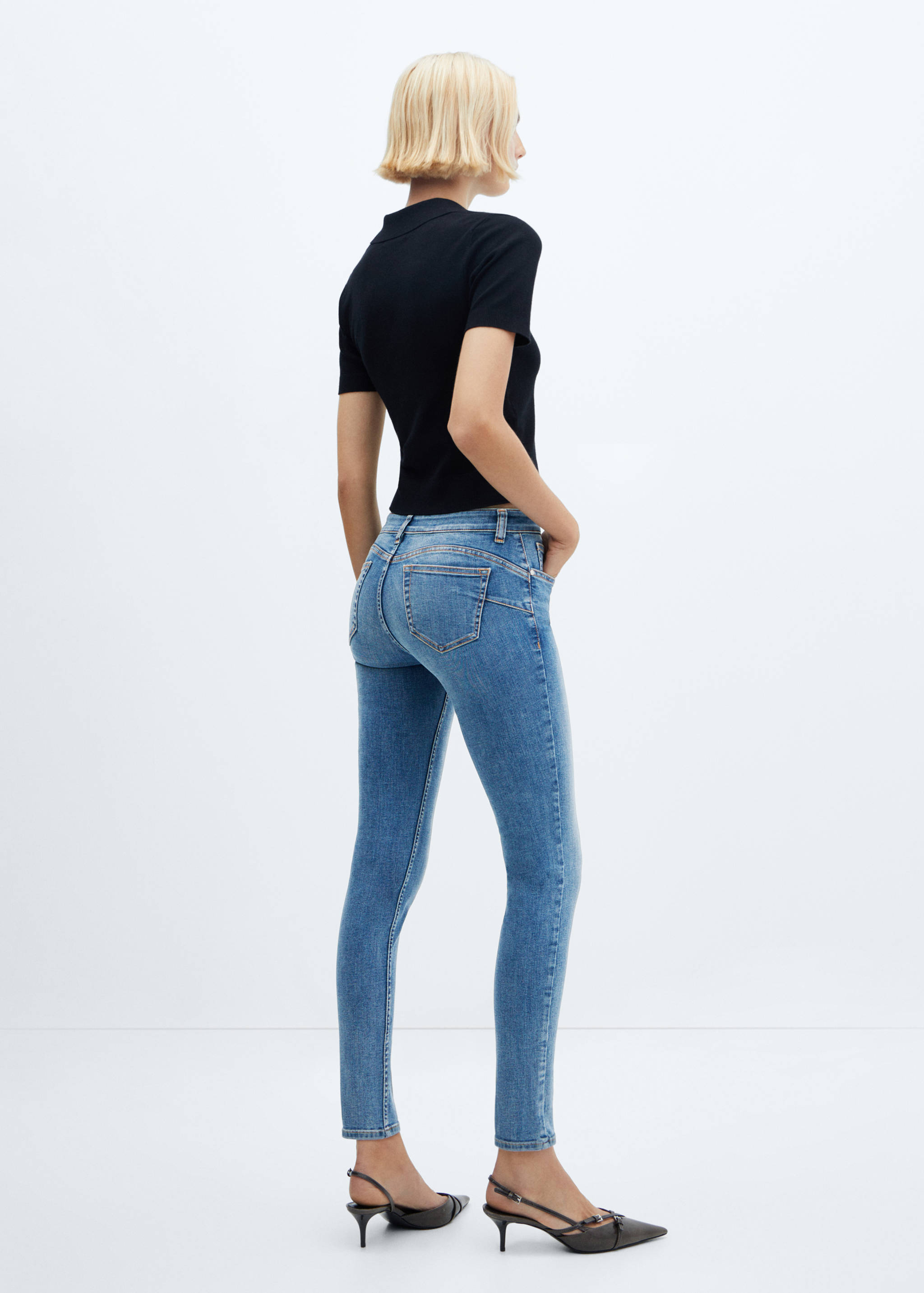 Jeans skinny push-up - Reverso del artículo