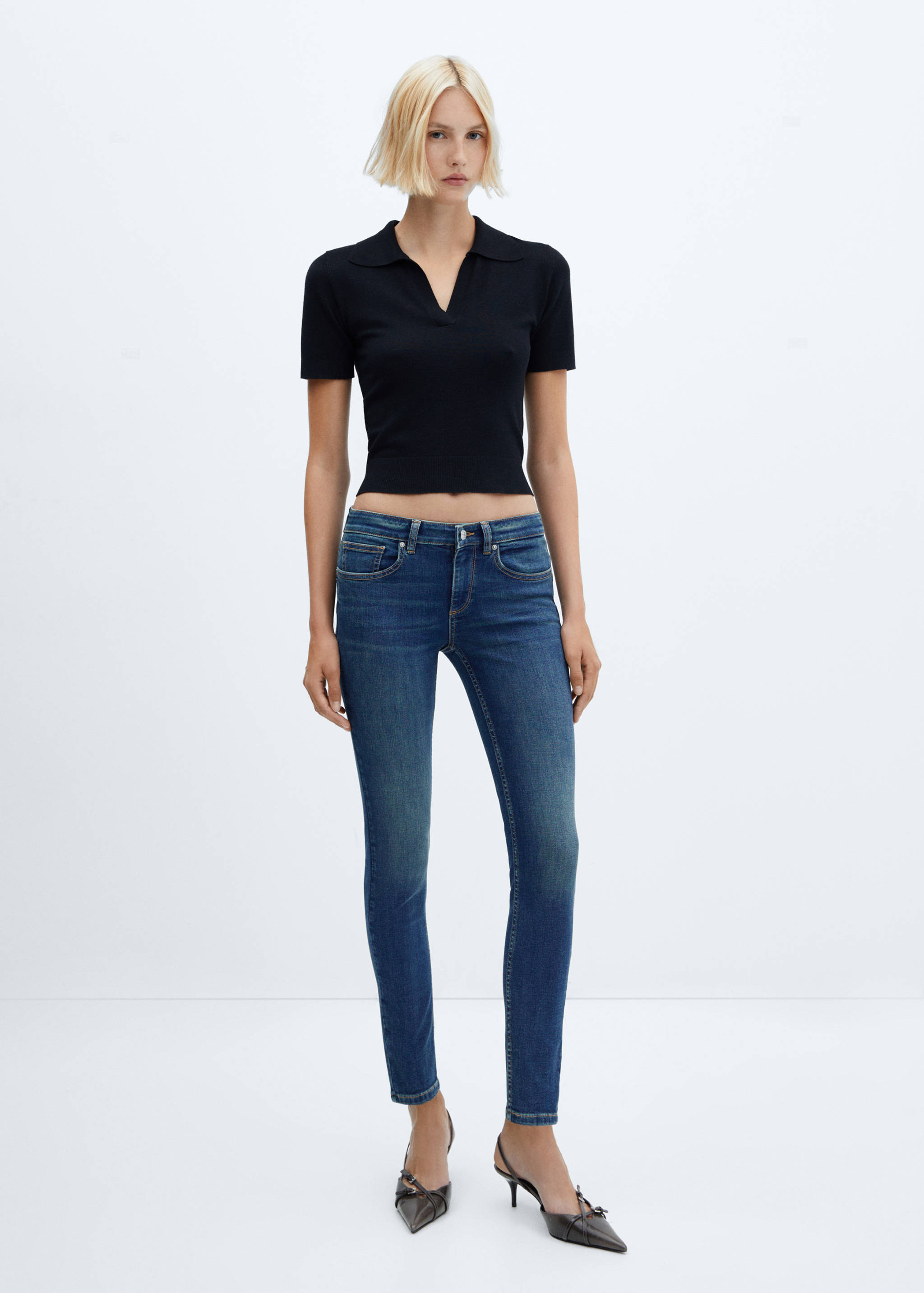 Jeans skinny push-up - Plano general