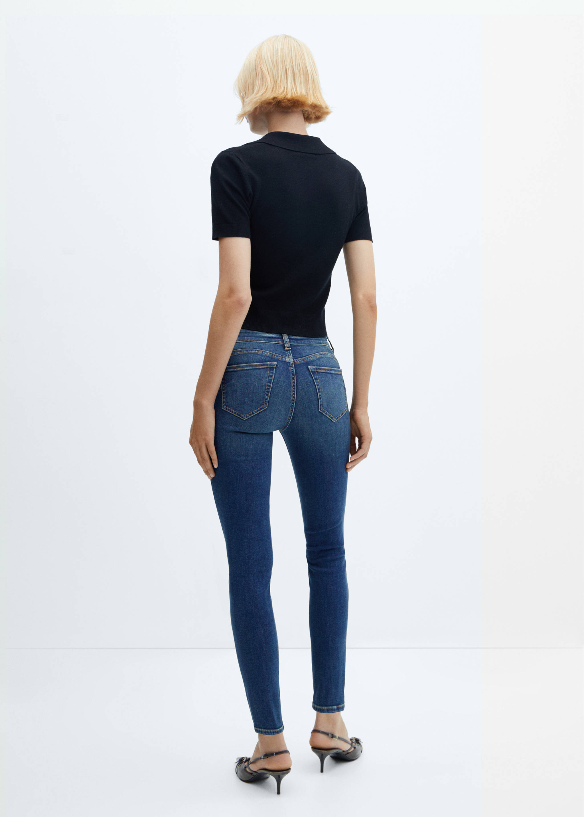 Jeans skinny push-up - Reverso del artículo