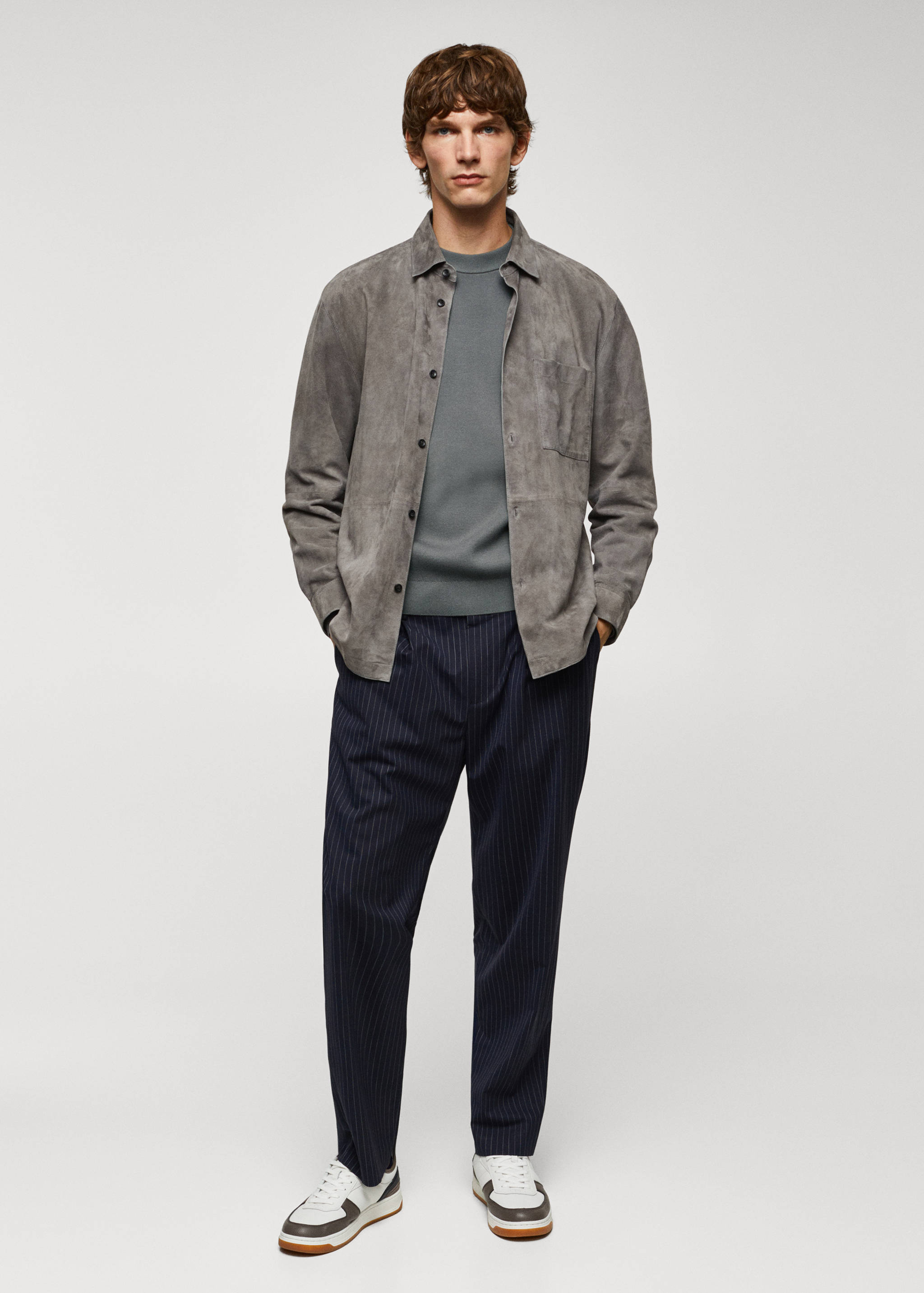 Jersey punto perlado regular fit - Plano general