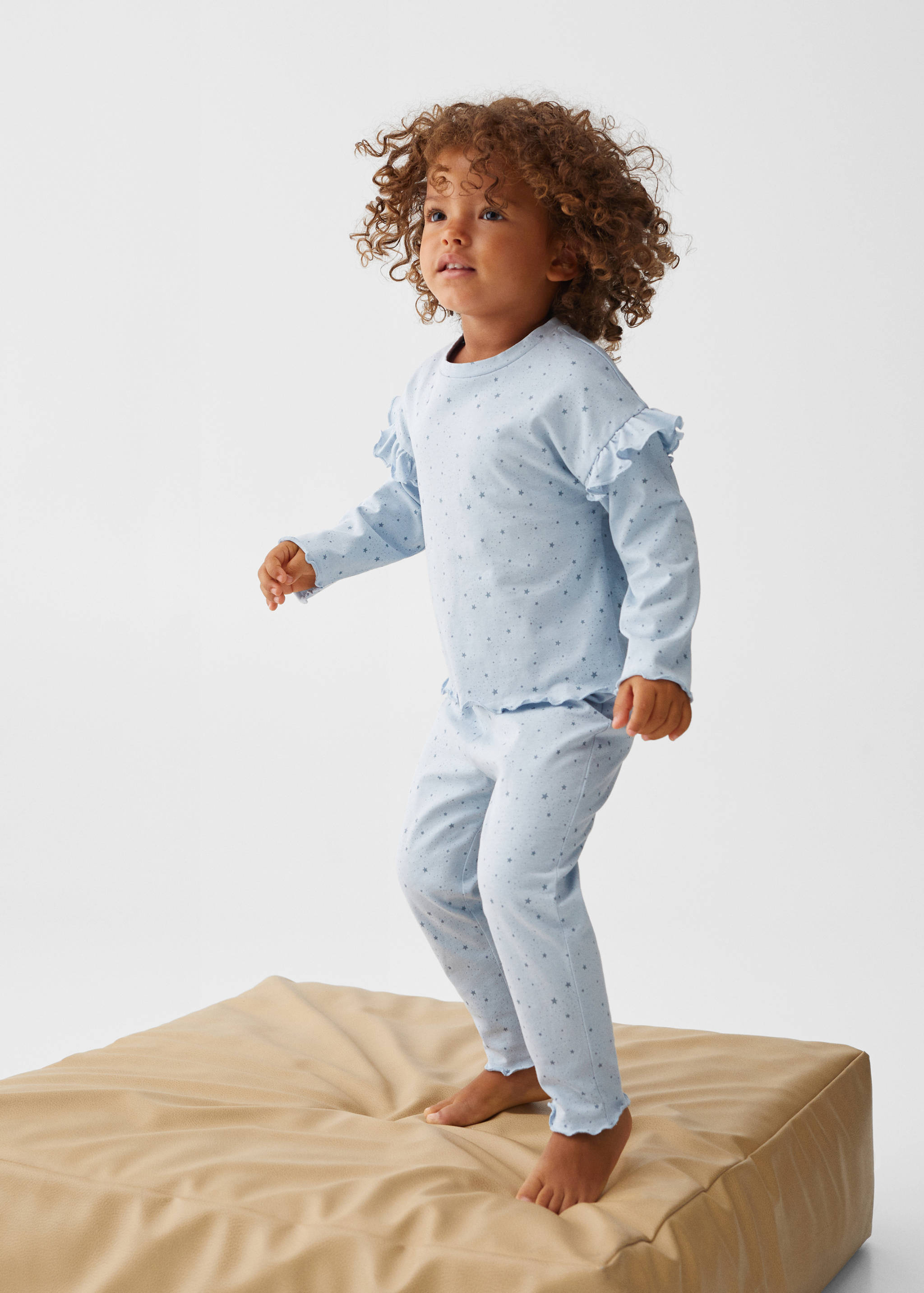 Pyjama imprimé étoiles - Plan général