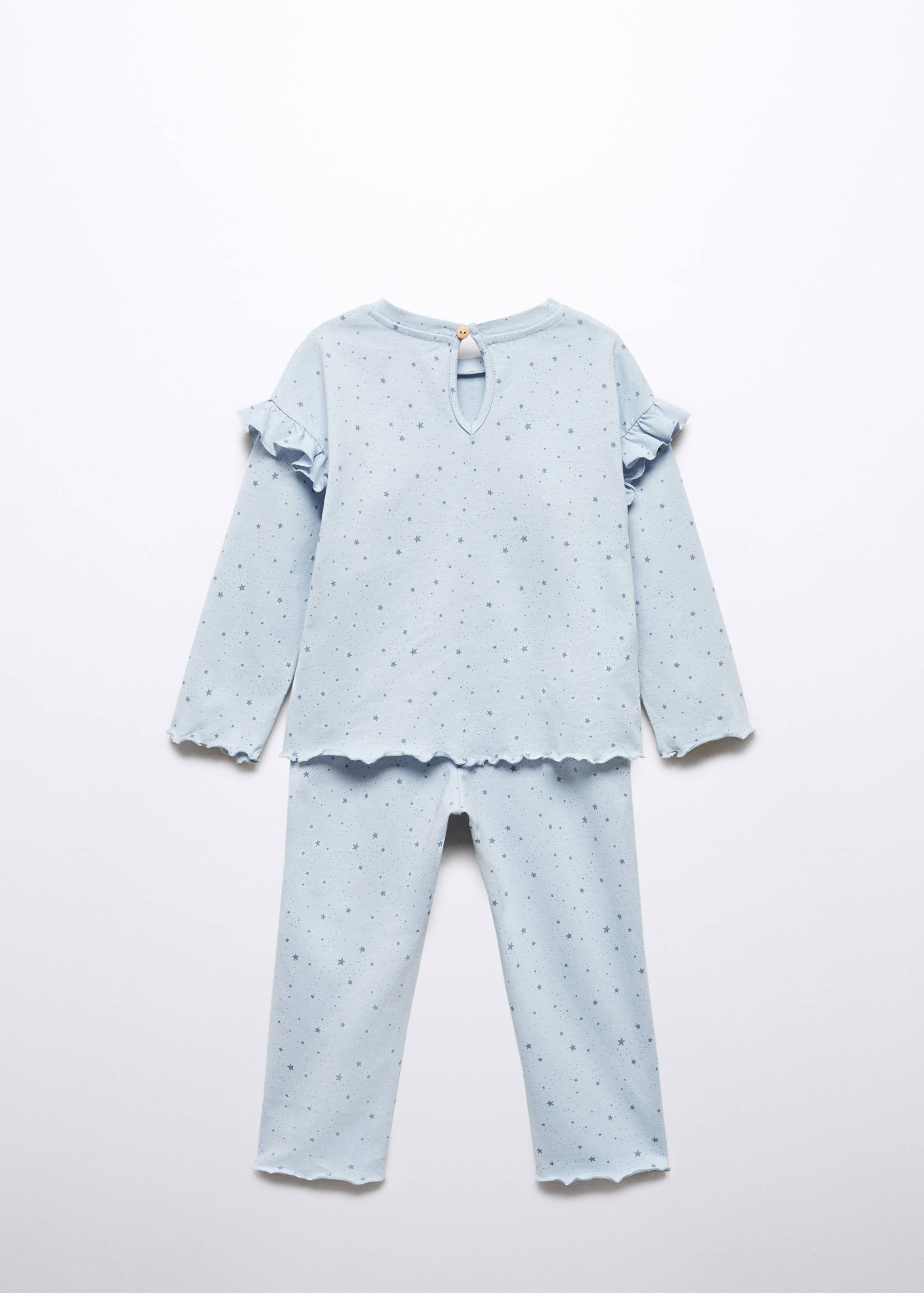 Pyjama imprimé étoiles - Verso de l’article