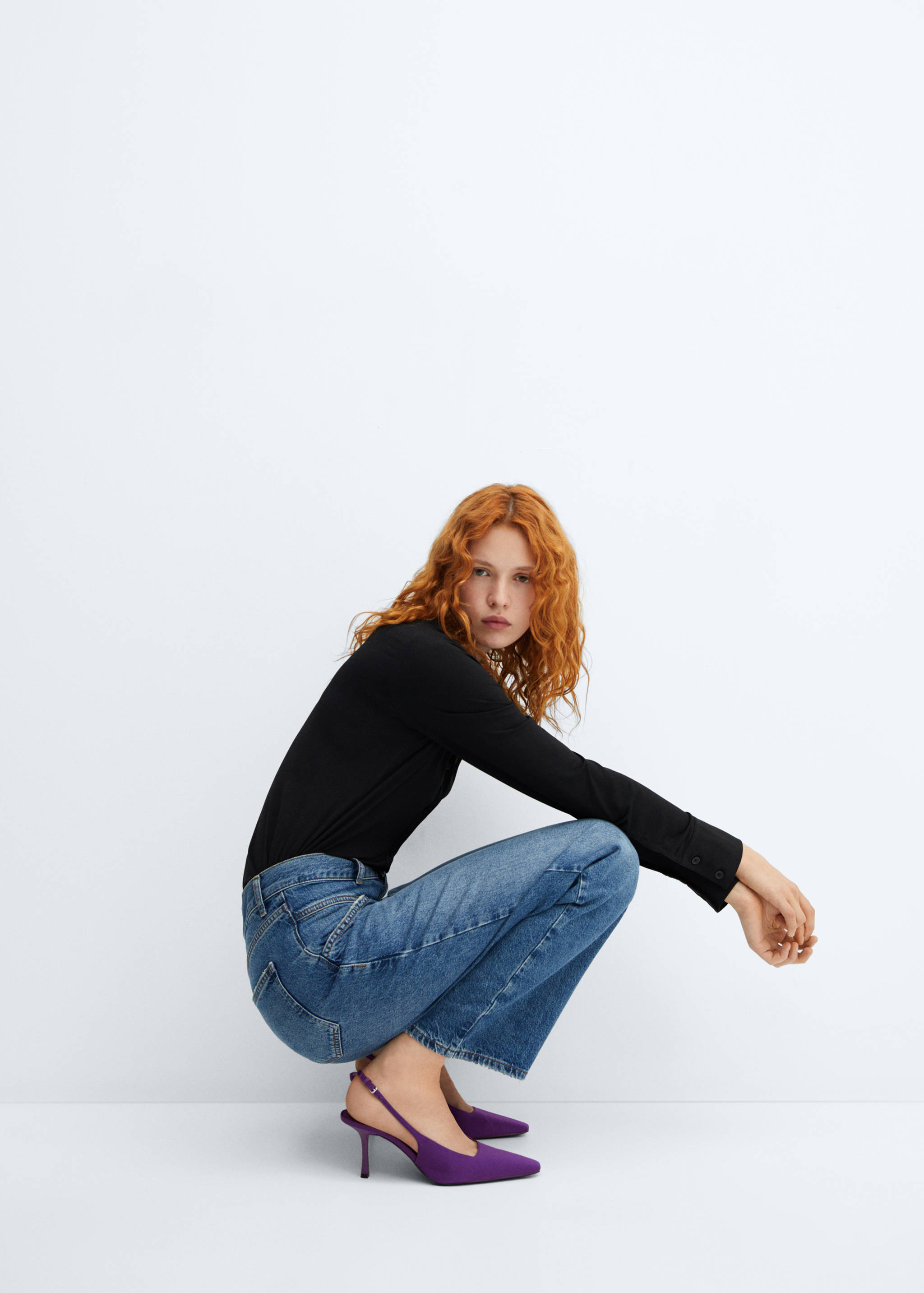 sling back heel shoes - General plane