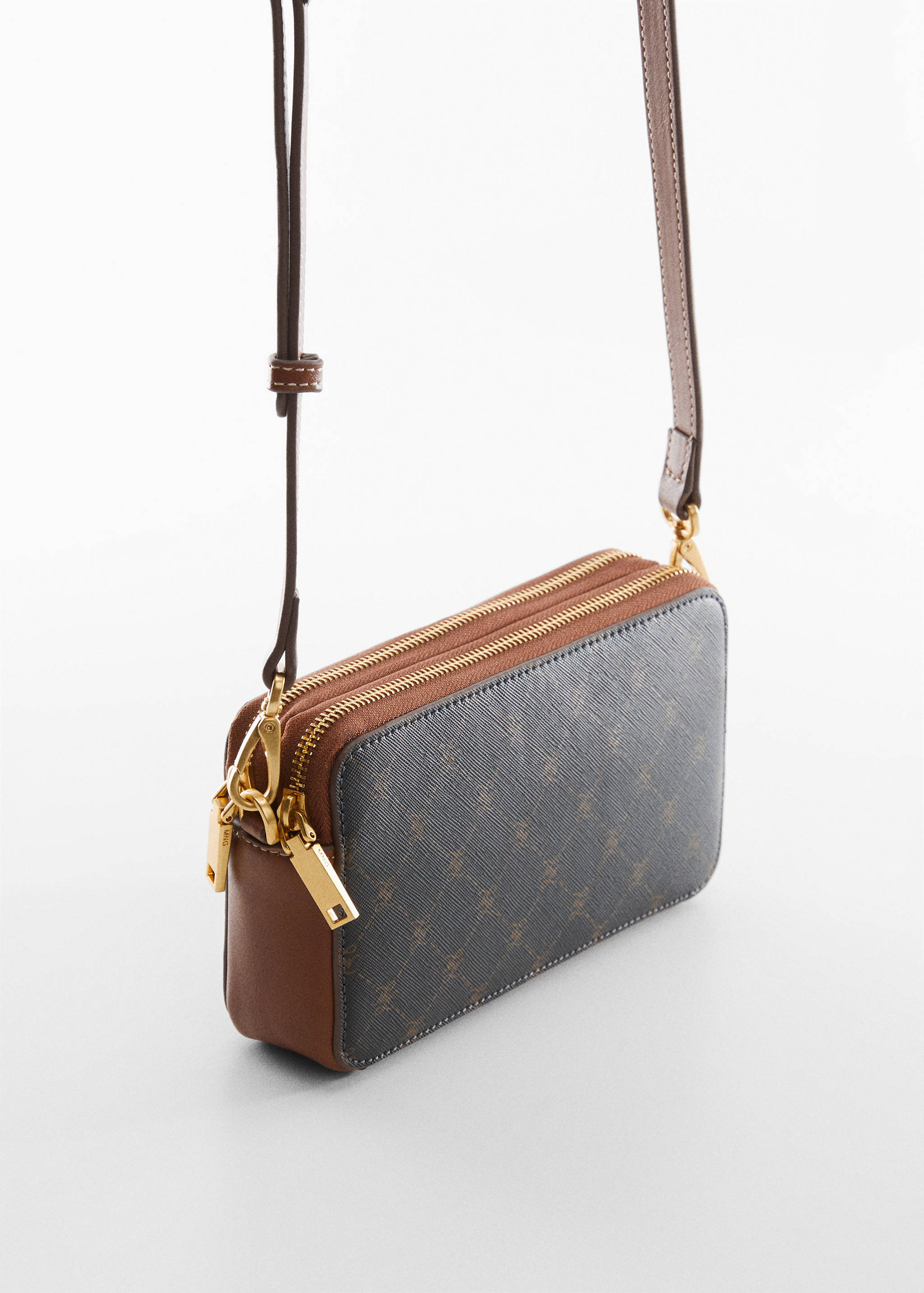 Sac bandoulière à imprimé logo - Plan moyen