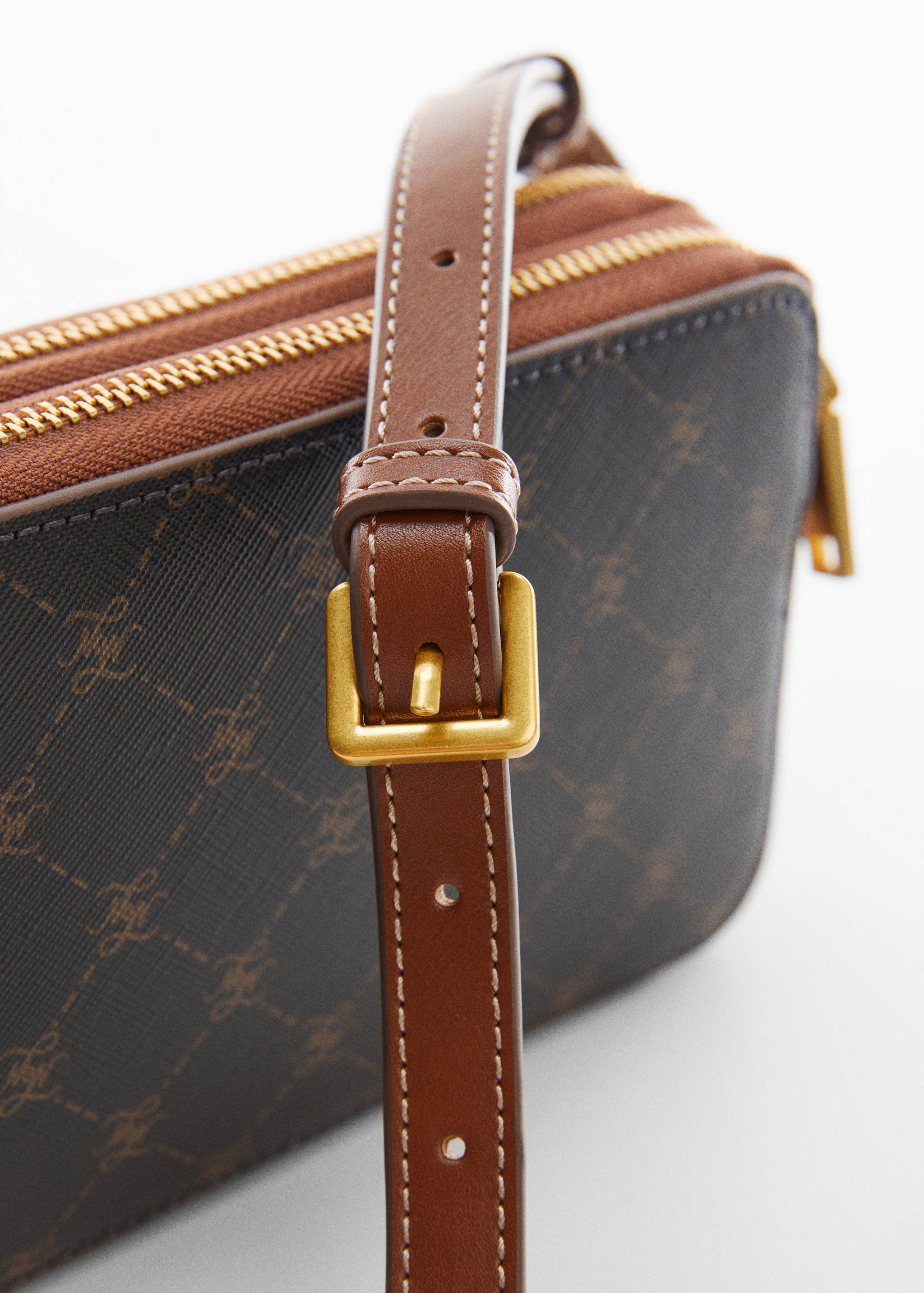 Sac bandoulière à imprimé logo - Détail de l'article 1