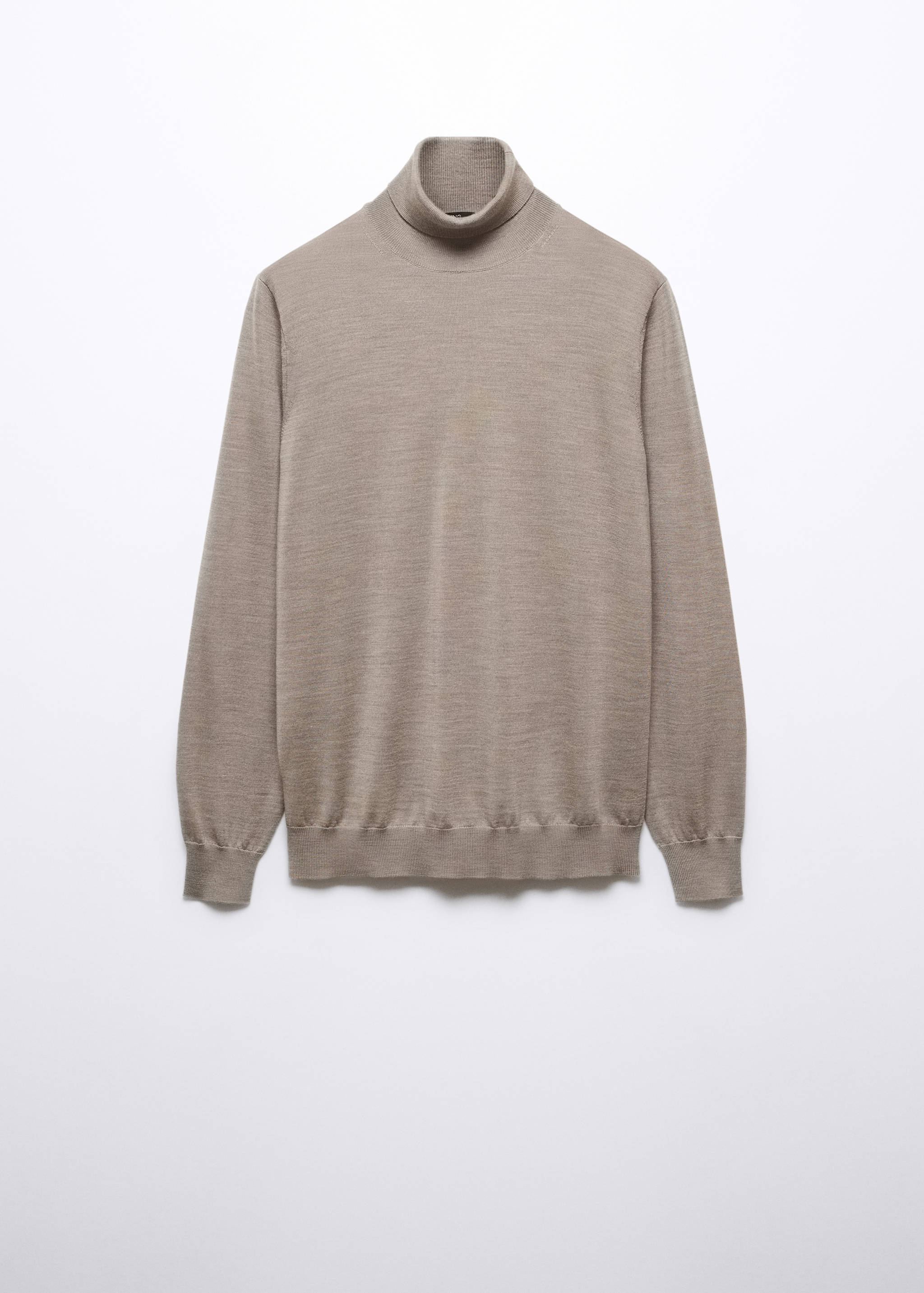 100% merino wool turtleneck sweater - Article without model