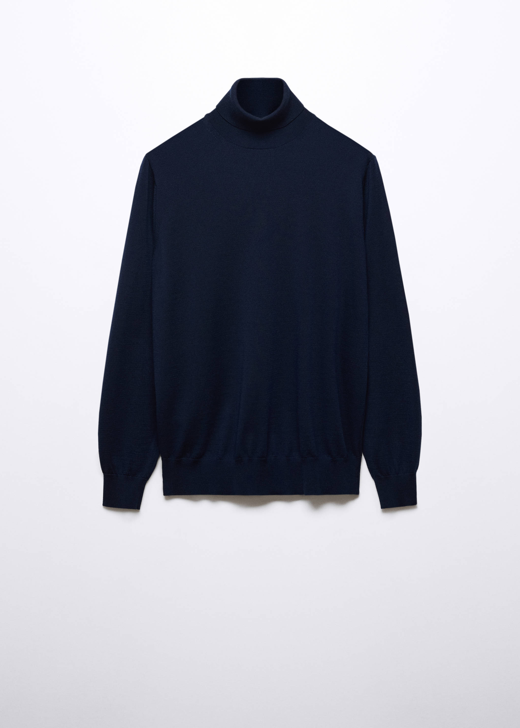 100% merino wool turtleneck sweater - Article without model