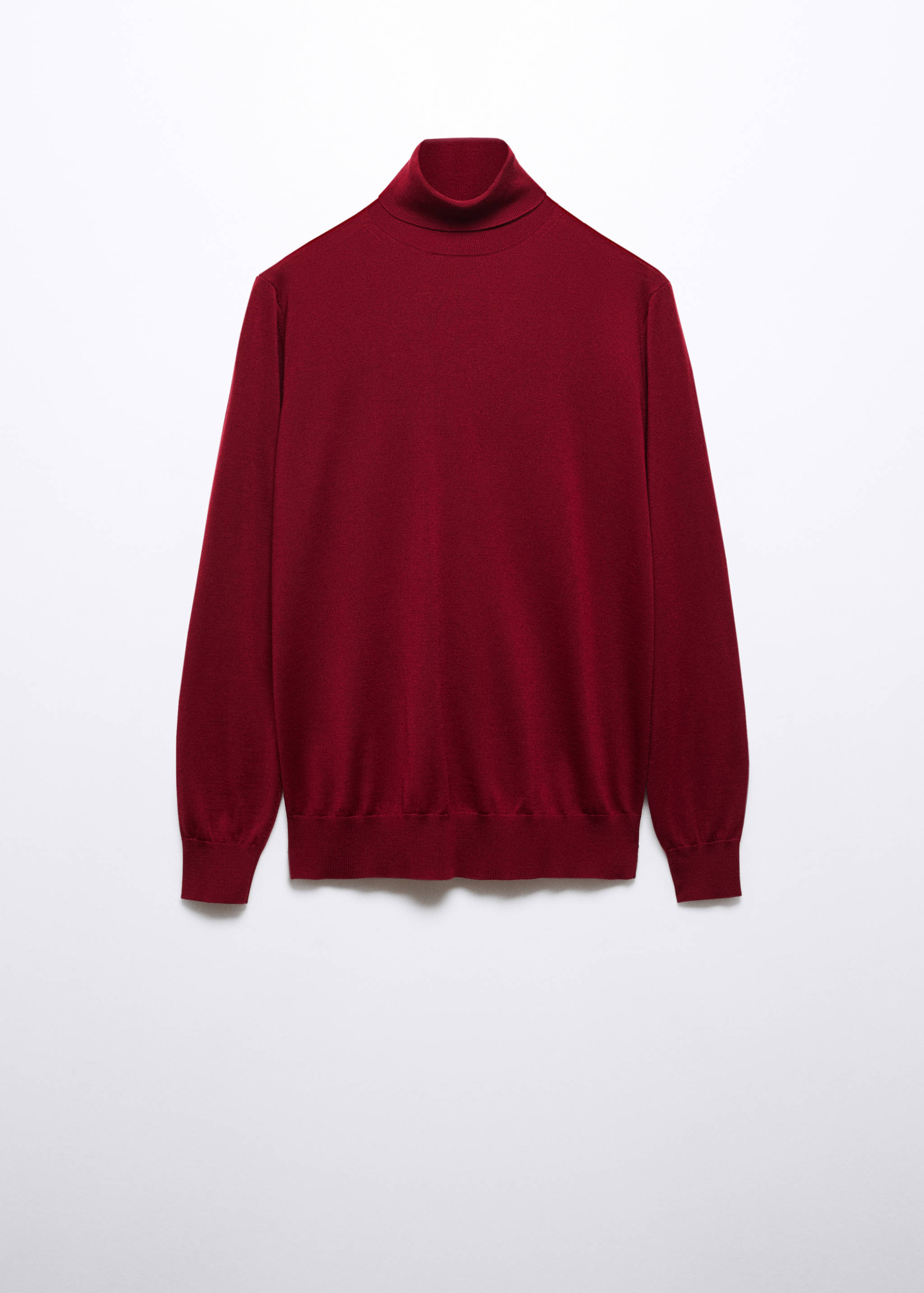 100% merino wool turtleneck sweater - Article without model