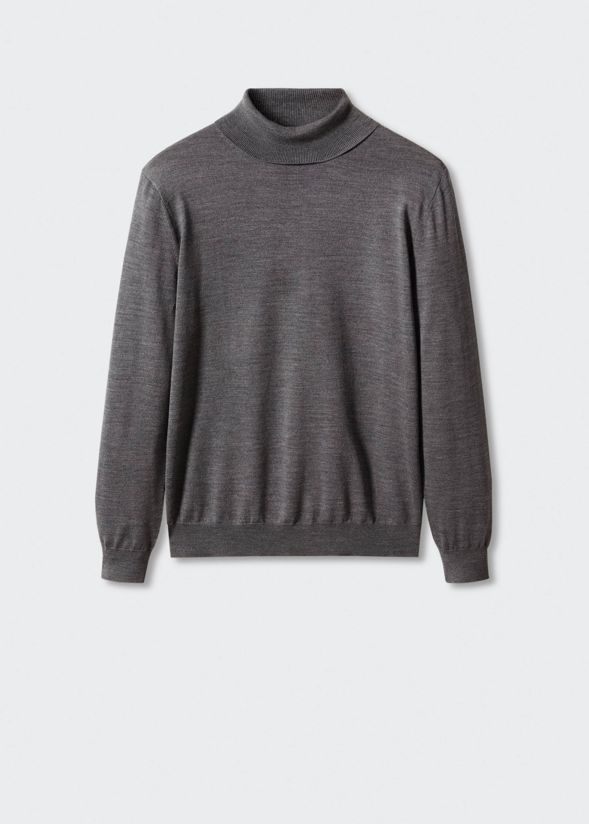 100% merino wool turtleneck sweater - Article without model