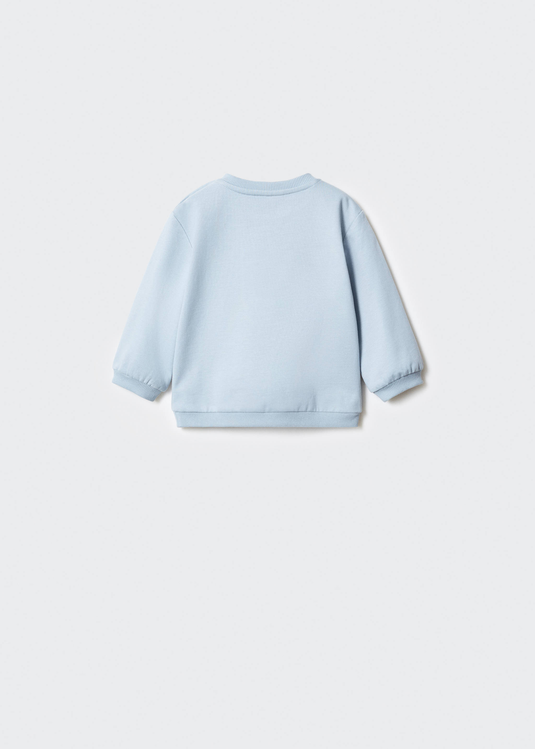 Cotton-blend printed sweatshirt - Reverse of the article