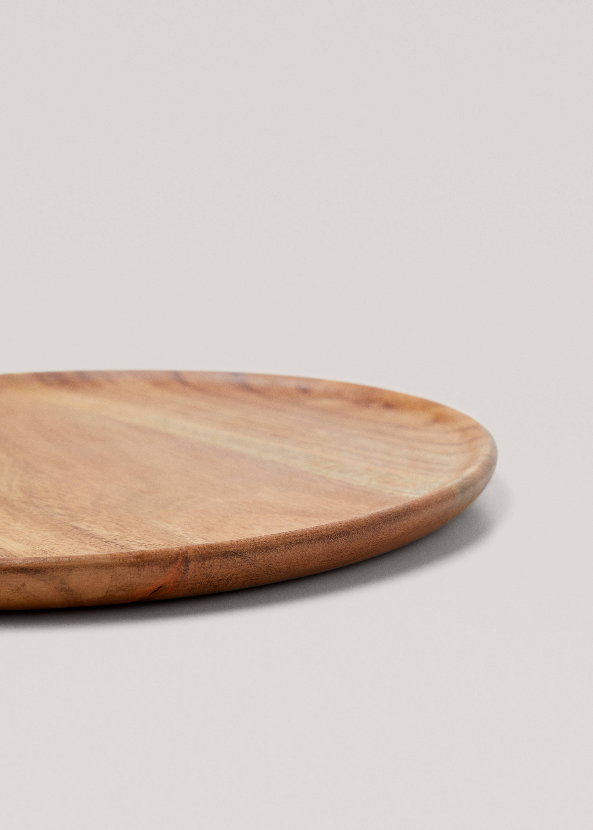 Acacia wood underplate - Details of the article 1