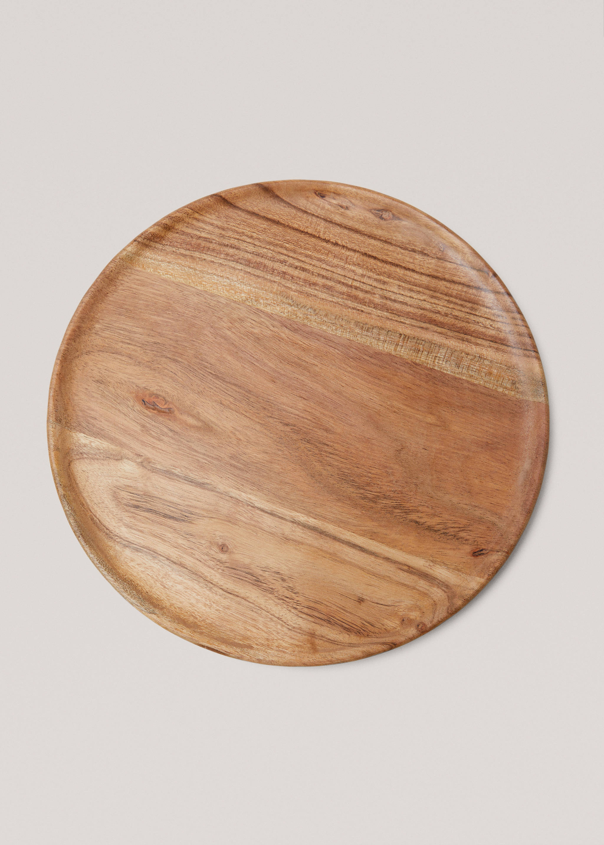Acacia wood underplate - Details of the article 2