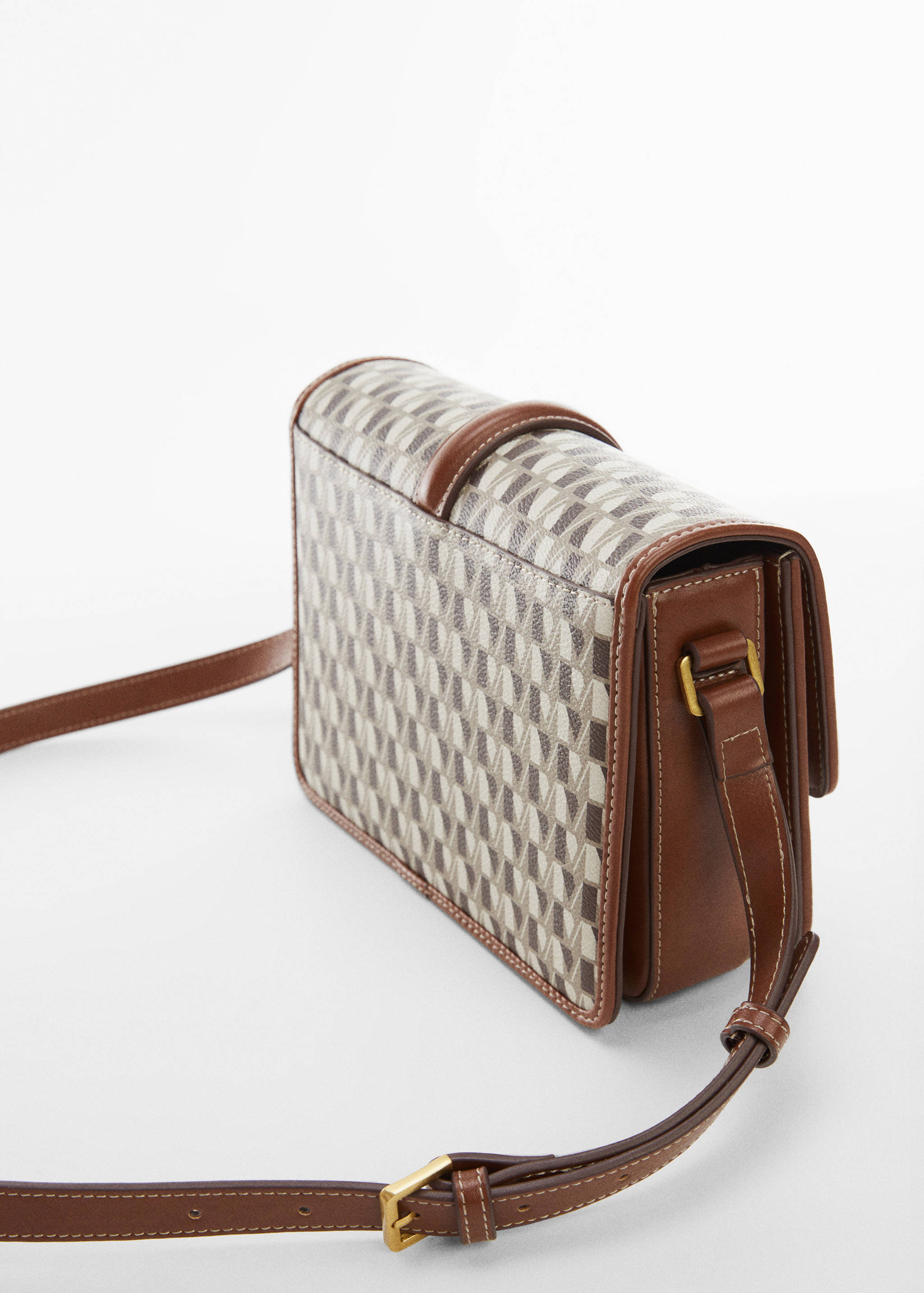 Shoulder bag with printed logo - Details of the article 1