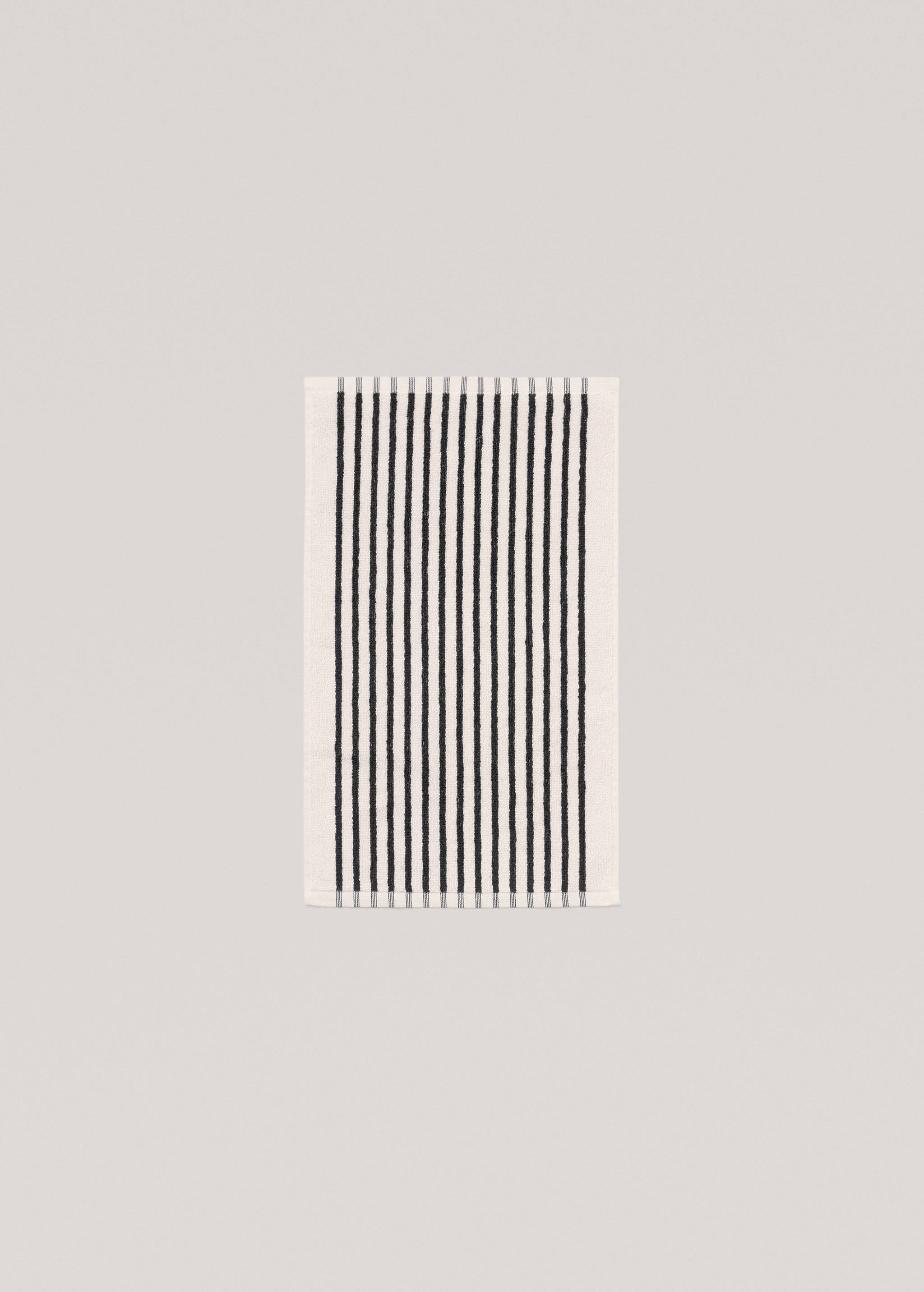 Striped face towel 30x50cm - Details of the article 3