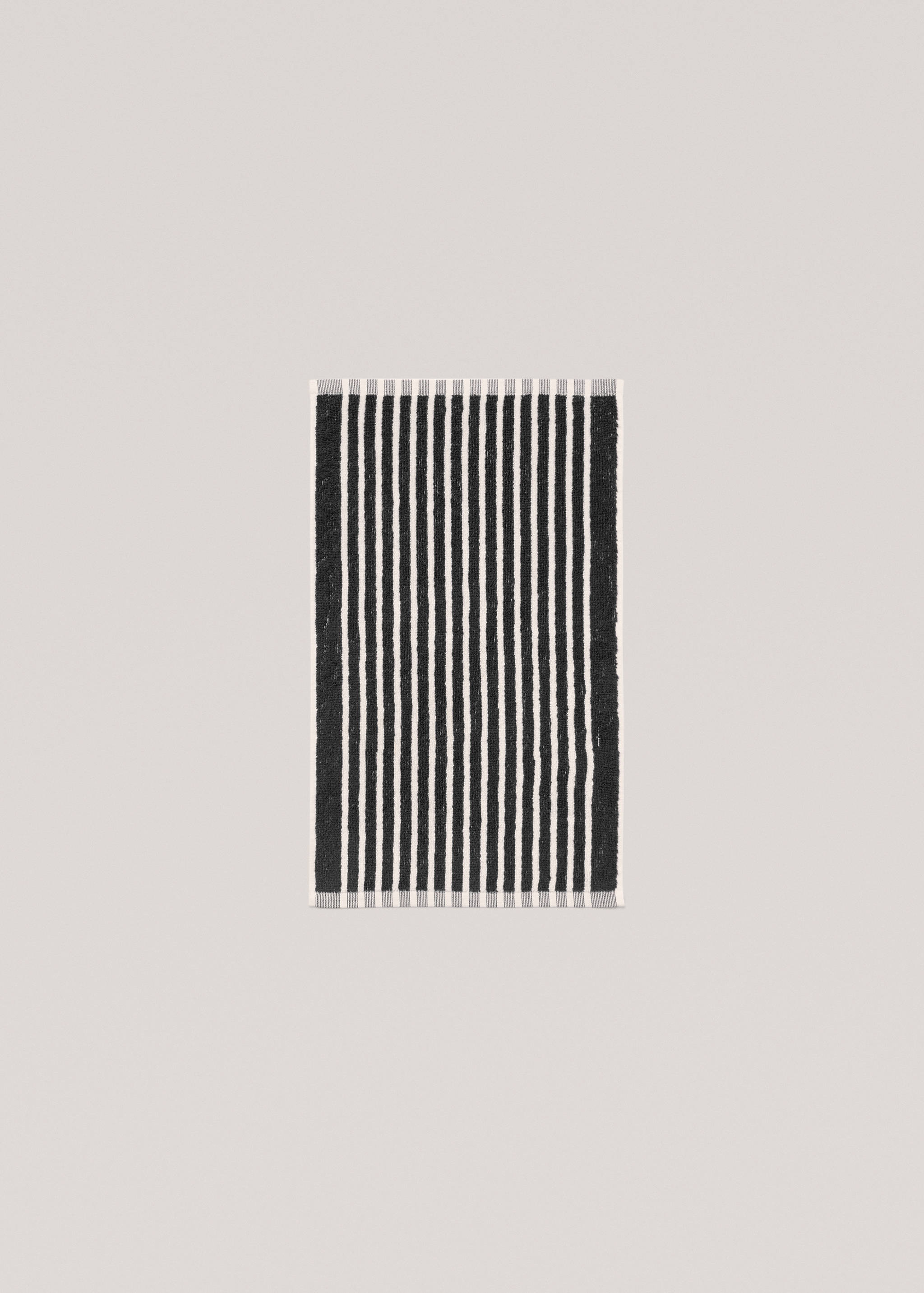 Striped face towel 30x50cm - Details of the article 3