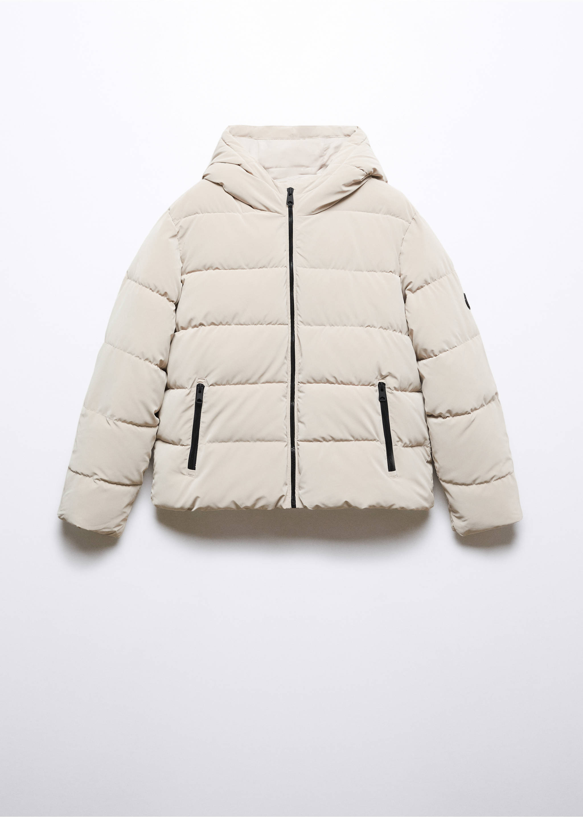 Anorak acolchado - Artículo sin modelo, Crudo. Ref: 57005136-00.