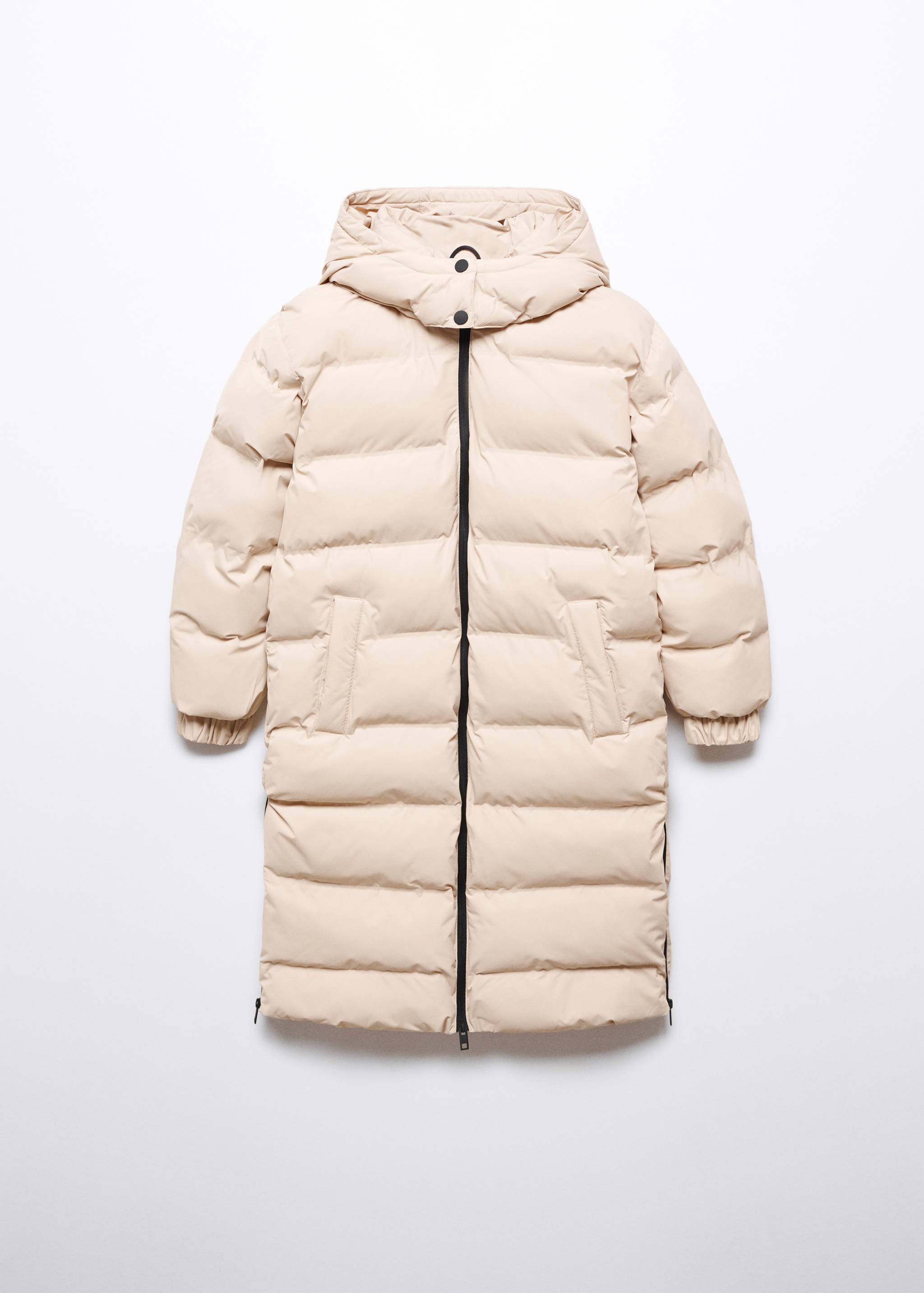 Anorak largo acolchado - Artículo sin modelo