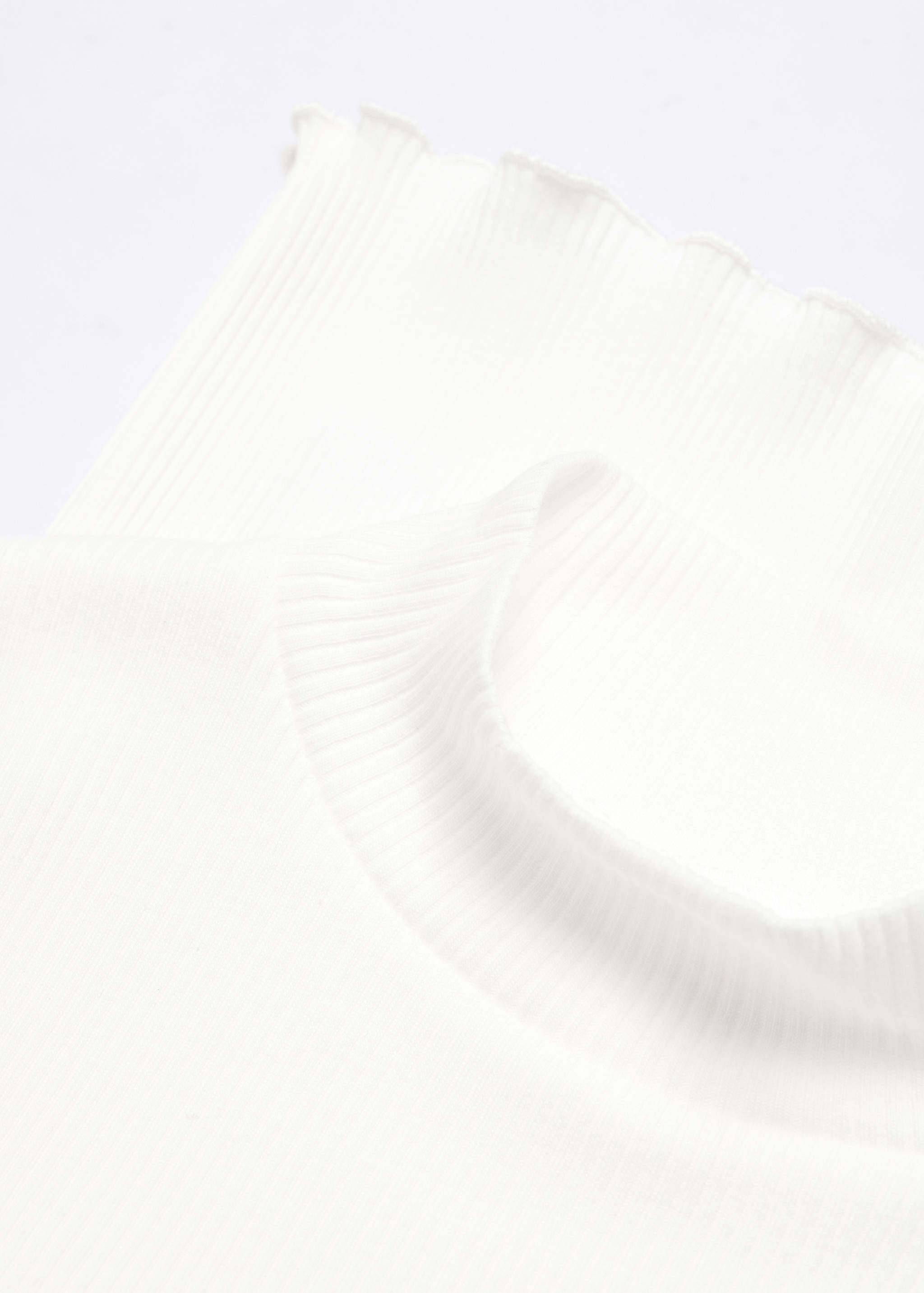 Camiseta canalé cuello alto - Detalle del artículo 8
