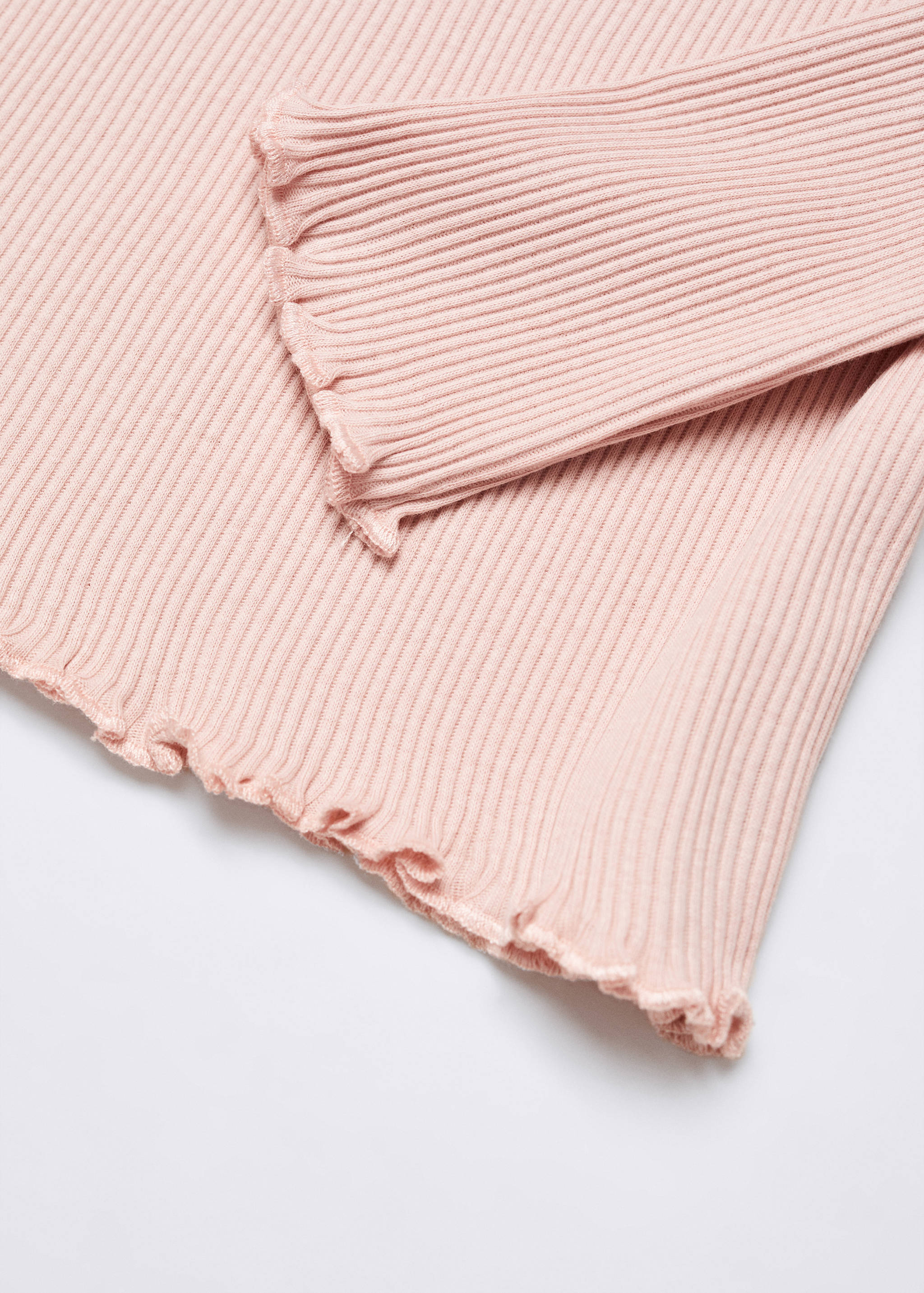 Camiseta canalé cuello alto - Detalle del artículo 8