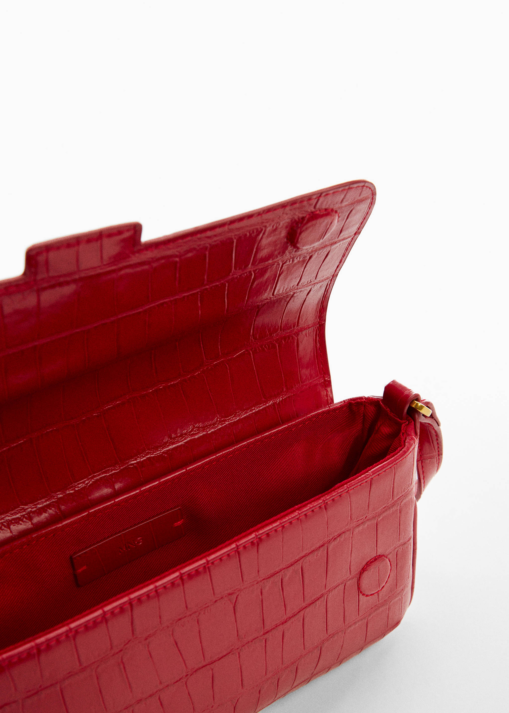 Sac porté épaule effet croco - Détail de l'article 2