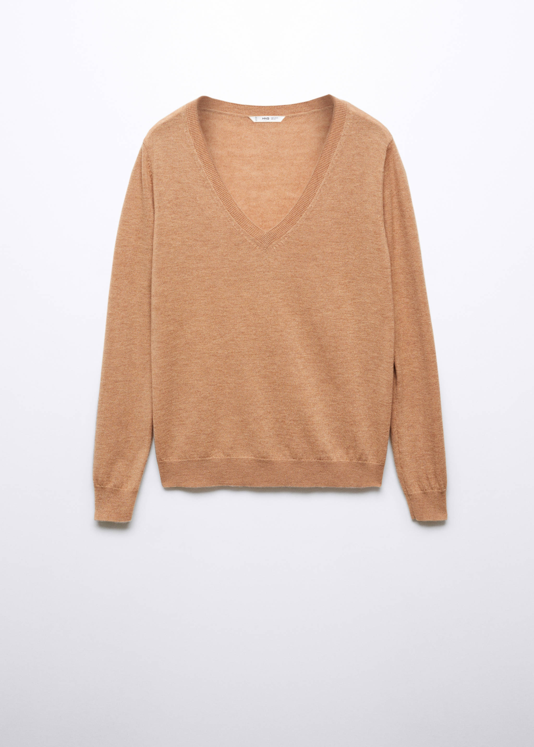 Jersey lana cuello pico - Artículo sin modelo