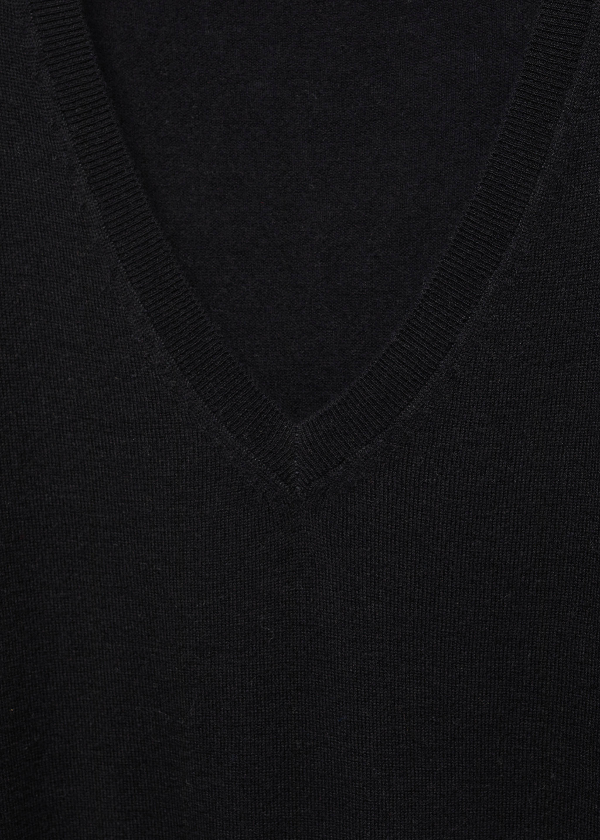 Jersey lana cuello pico - Detalle del artículo 8