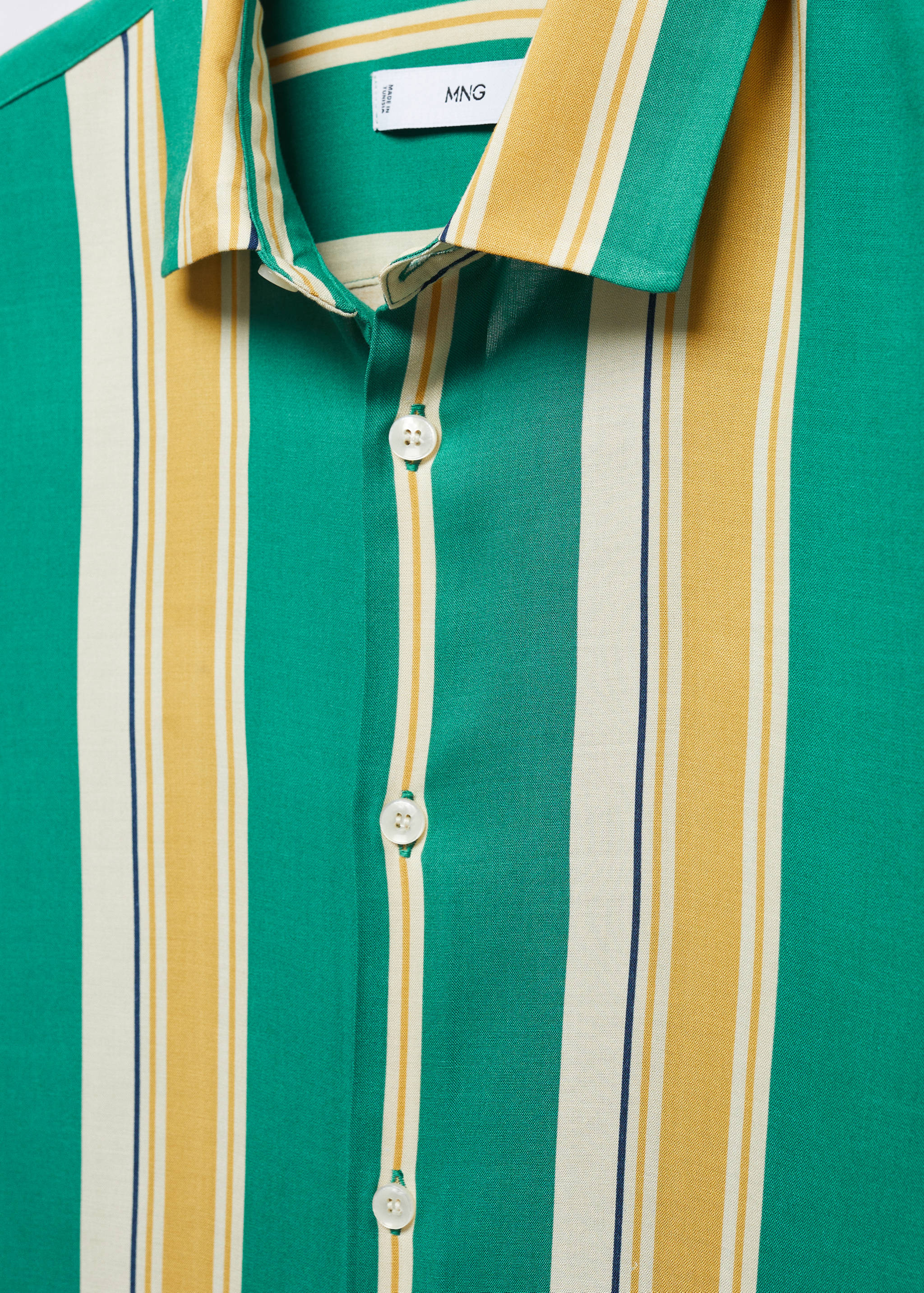 Camisa rayas manga corta - Detalle del artículo 8
