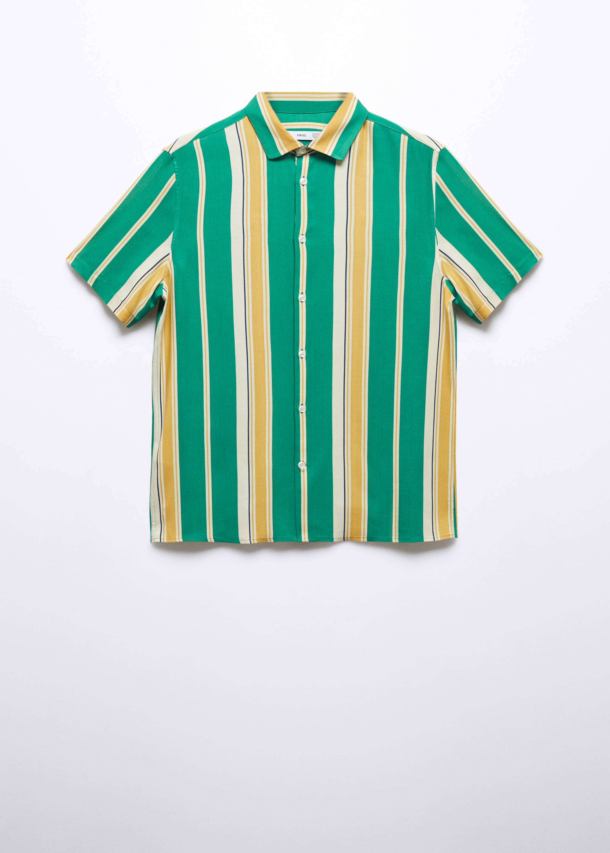 Camisa rayas manga corta - Artículo sin modelo