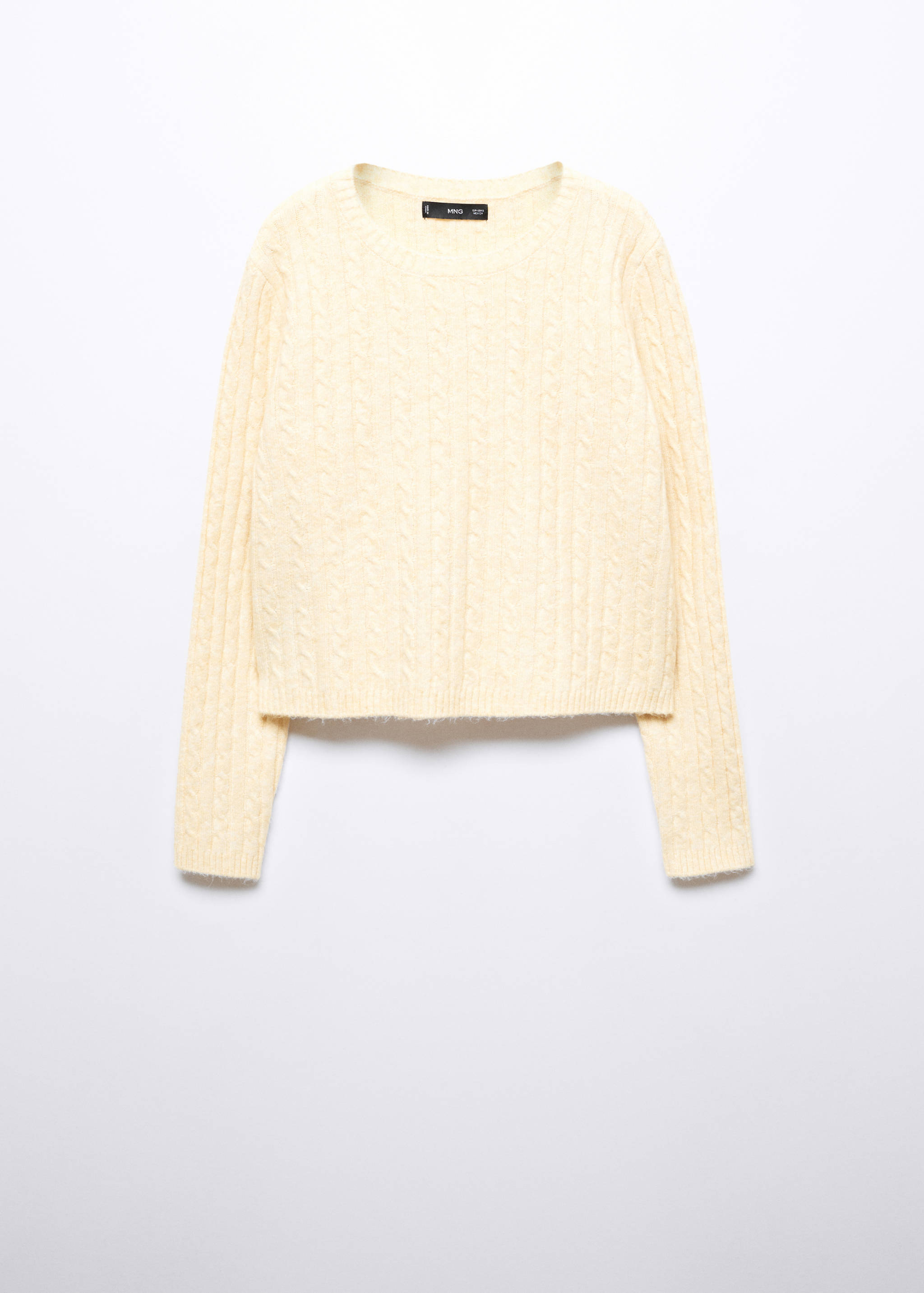 Cable-knit sweater - Article without model