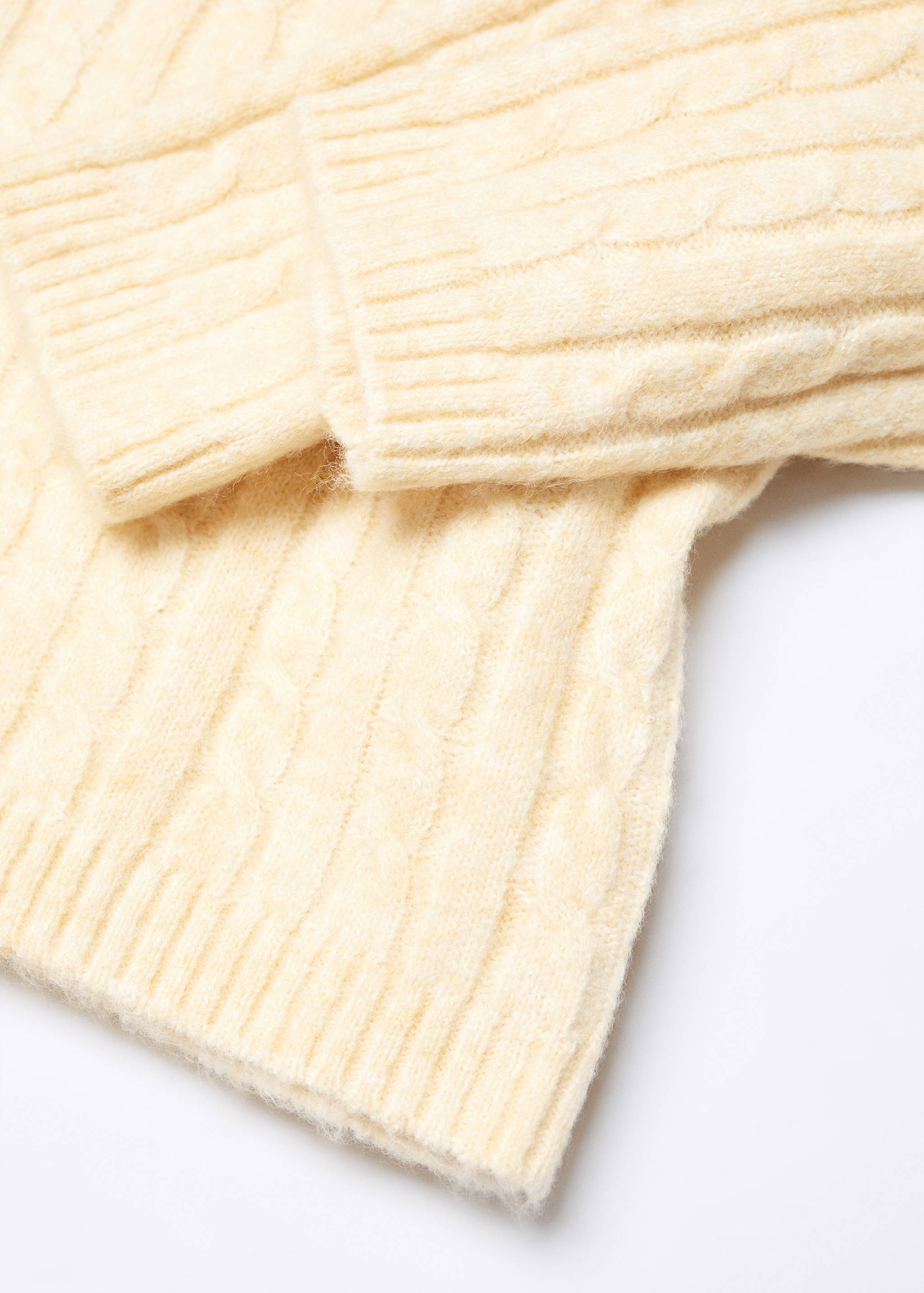 Cable-knit sweater - Details of the article 8