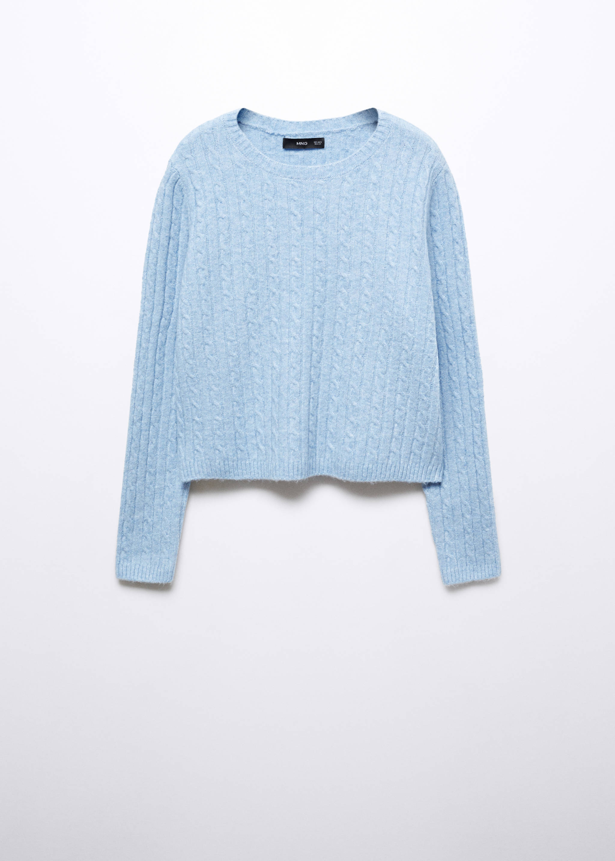 Cable-knit sweater - Article without model