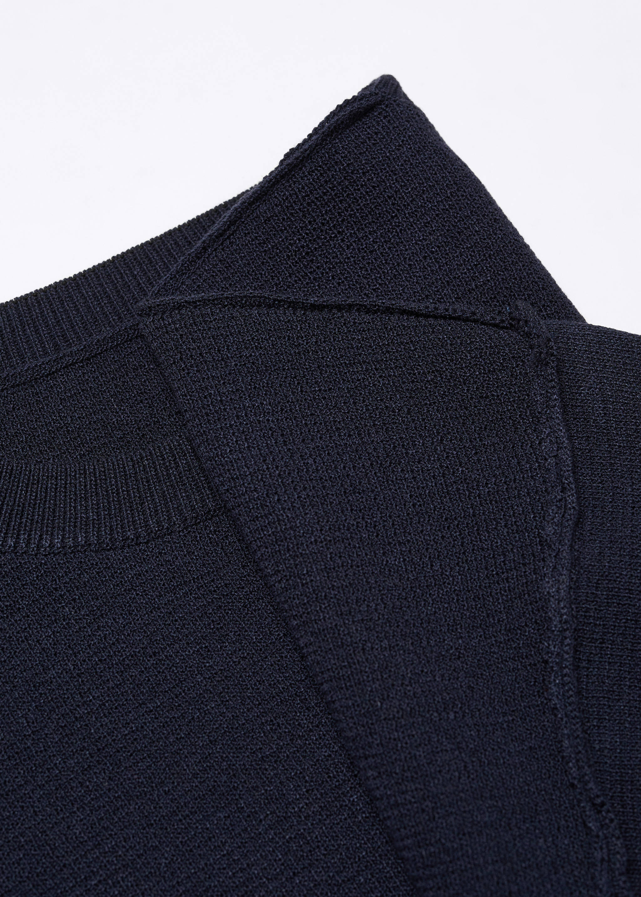 Drop-shoulder sweater with seam detail - Details of the article 8