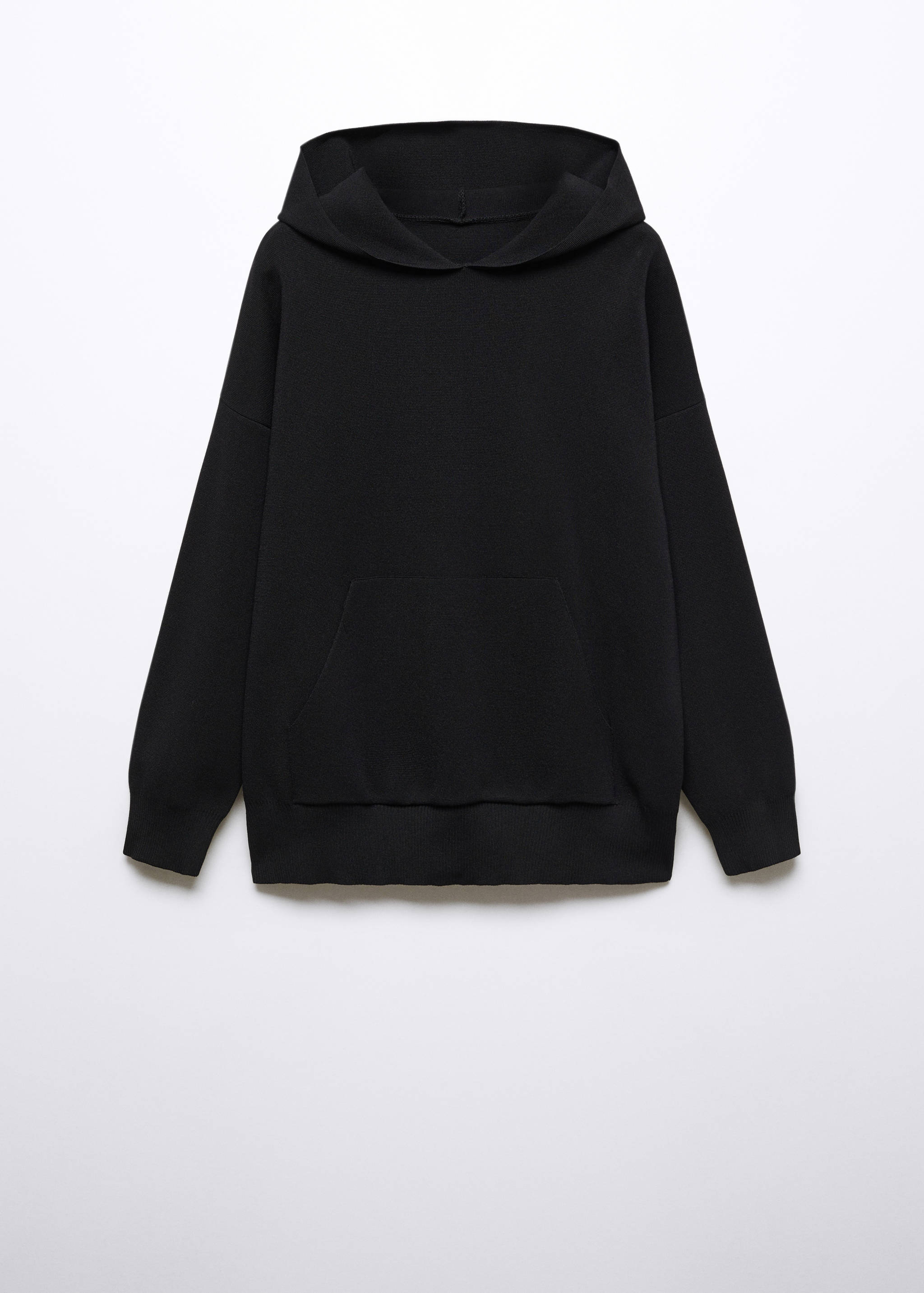 Hooded sweatshirt with front pocket - Article without model