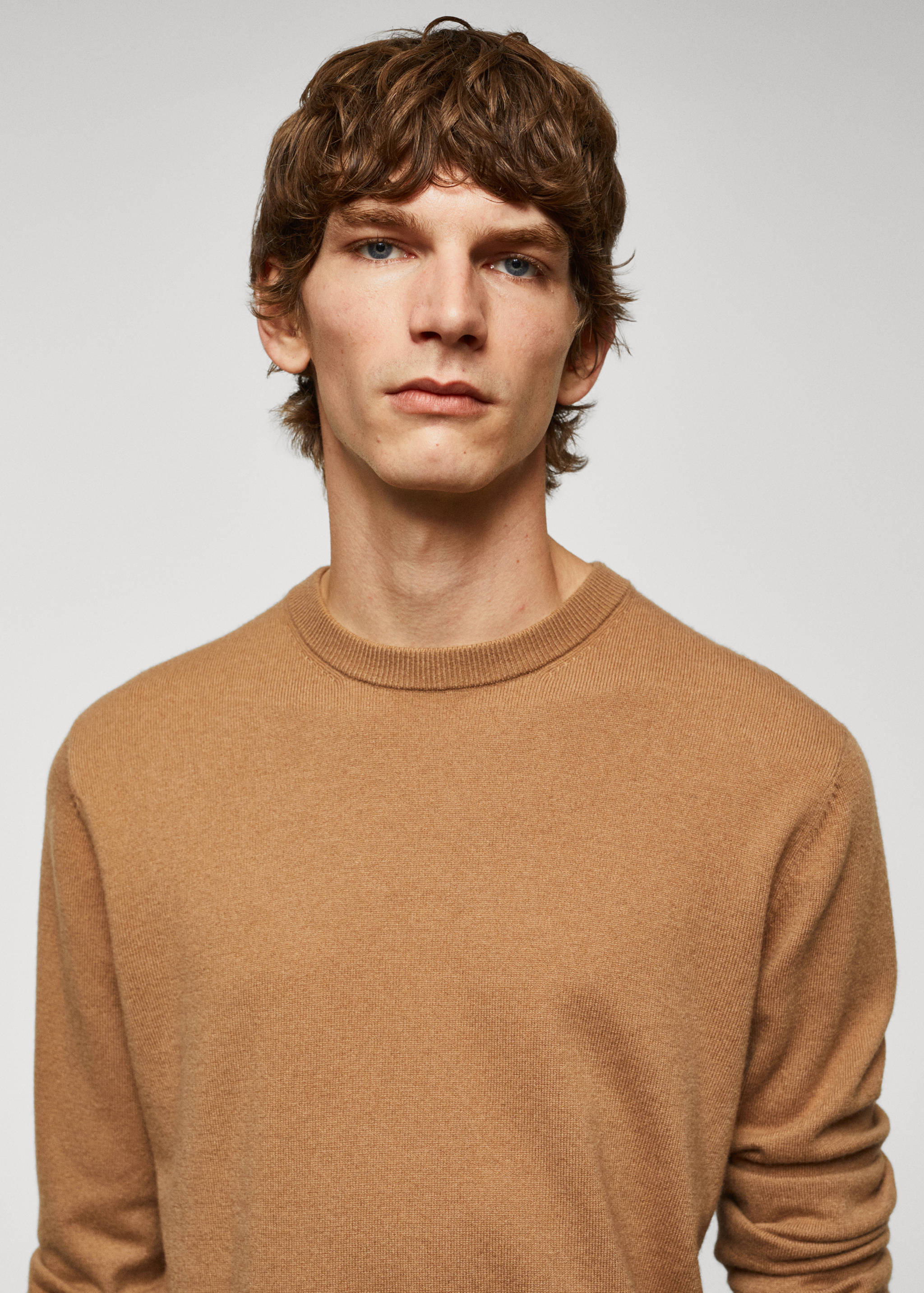 Pull-over maille fine laine mélangée - Détail de l'article 1