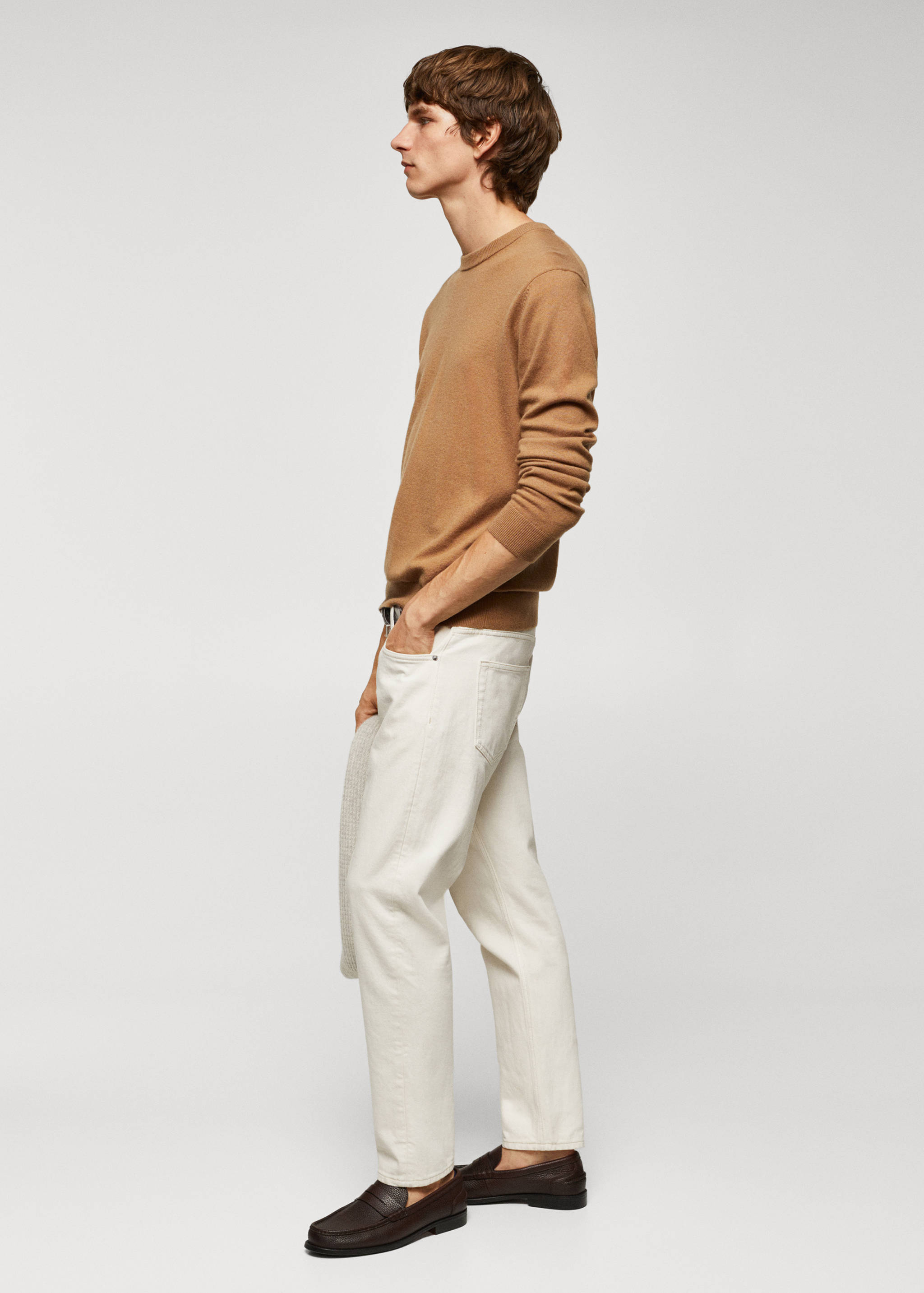 Pull-over maille fine laine mélangée - Détail de l'article 2