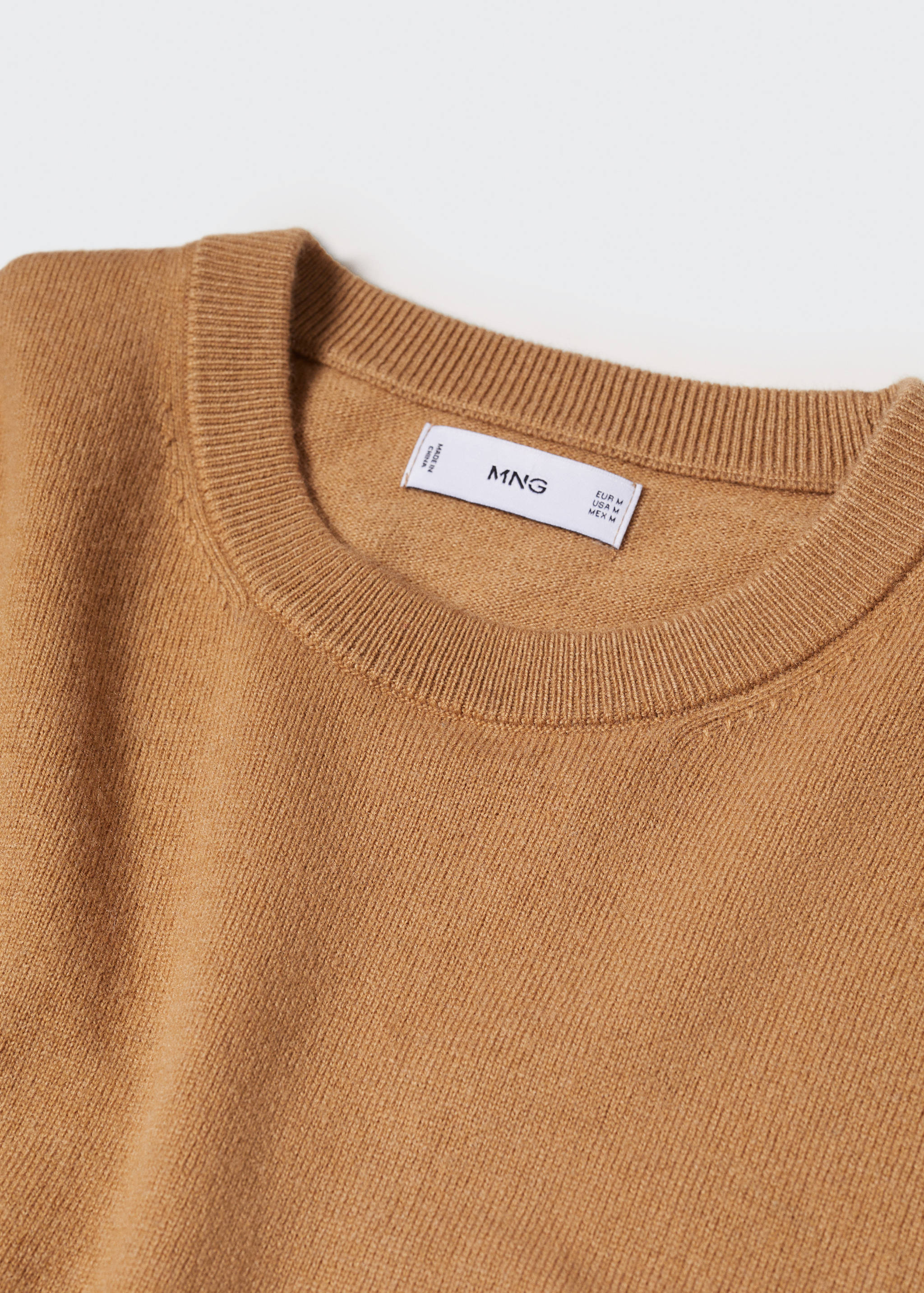 Pull-over maille fine laine mélangée - Détail de l'article 8