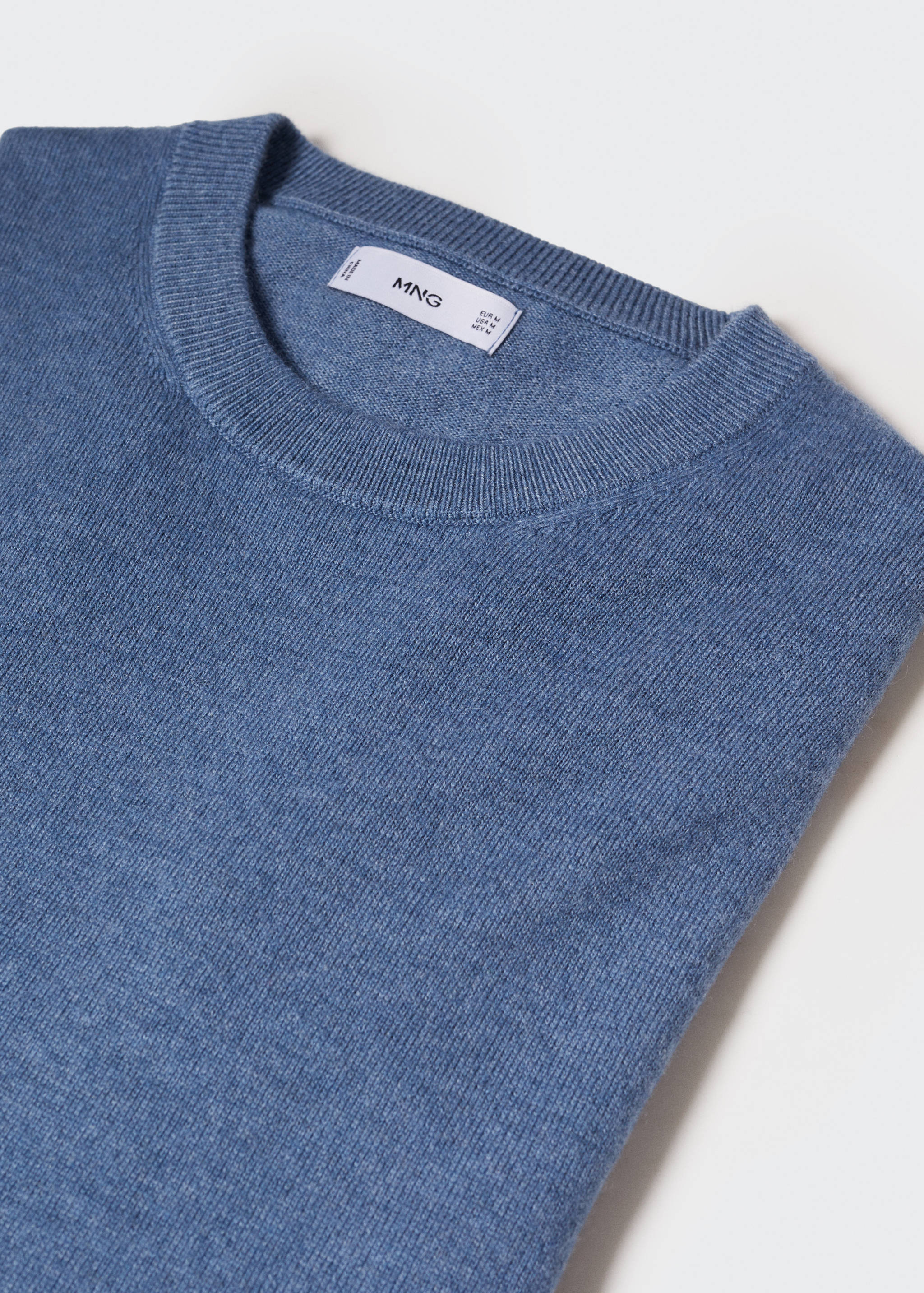 Pull-over maille fine laine mélangée - Détail de l'article 8