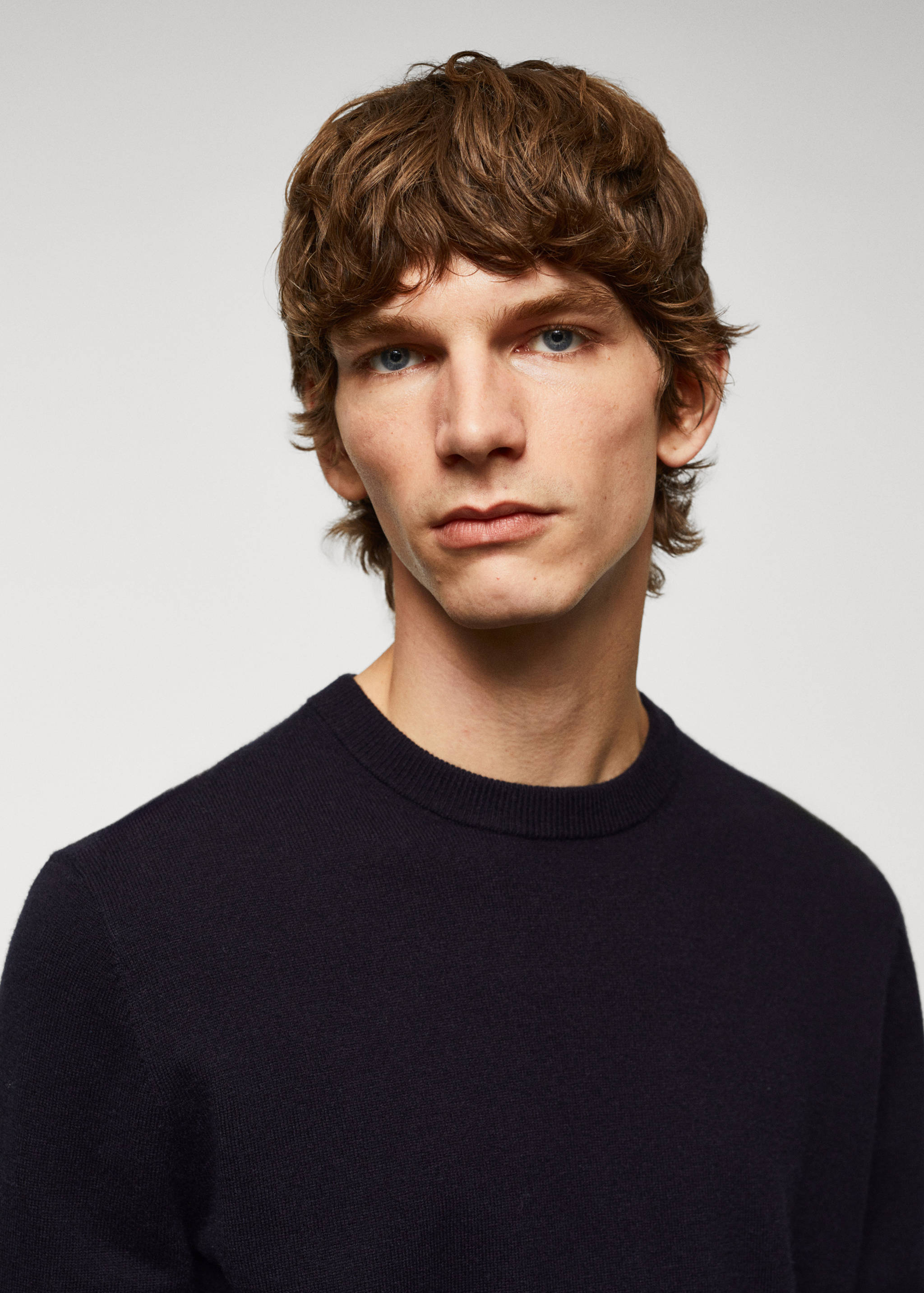 Pull-over maille fine laine mélangée - Détail de l'article 1