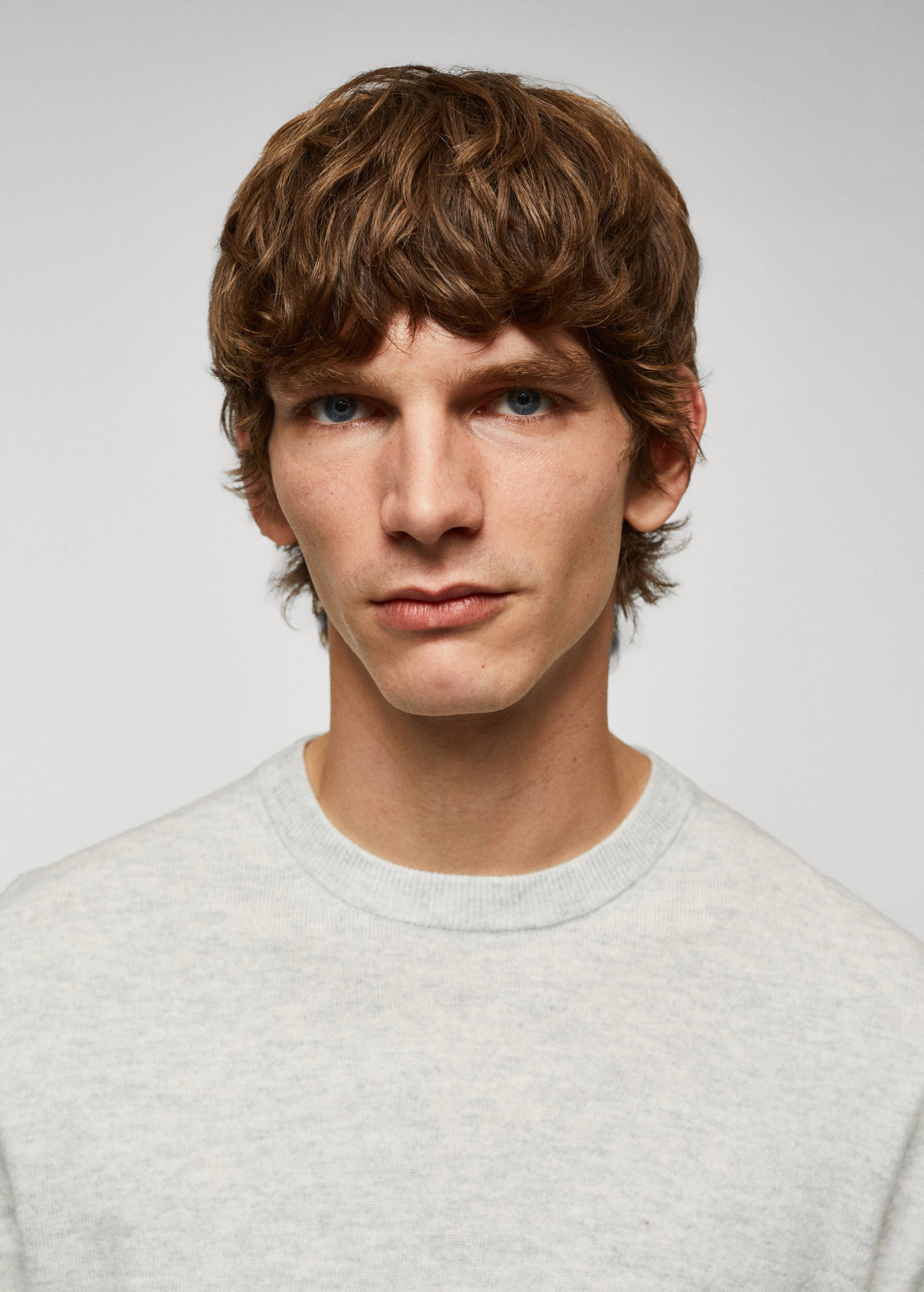 Pull-over maille fine laine mélangée - Détail de l'article 1