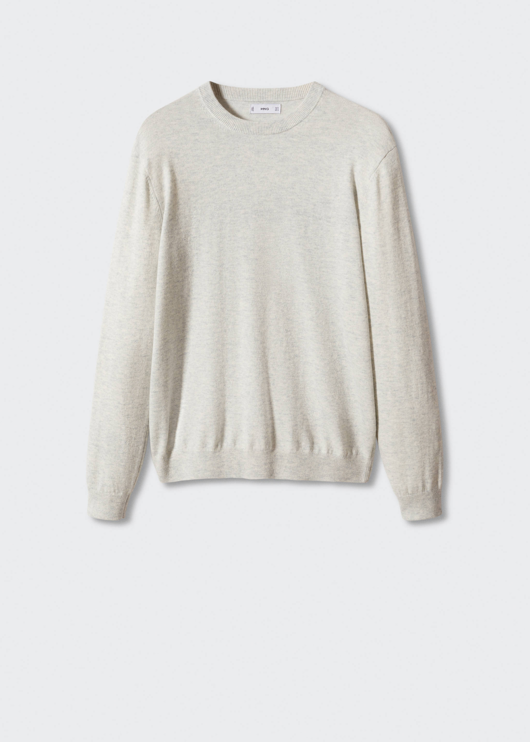 Fine-knit wool-blend sweater - Article without model