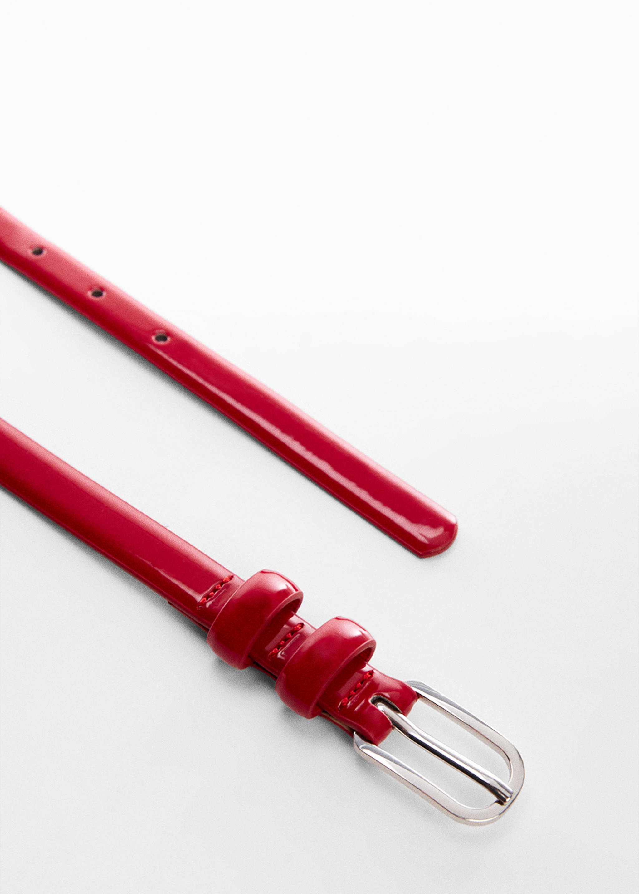 Oval buckle belt - Details of the article 1