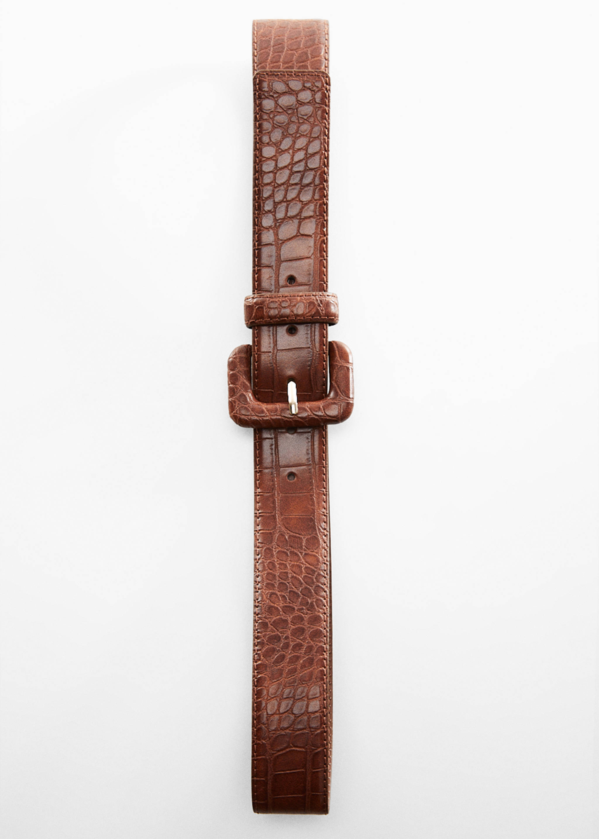 Animal print effect belt - Details of the article 5