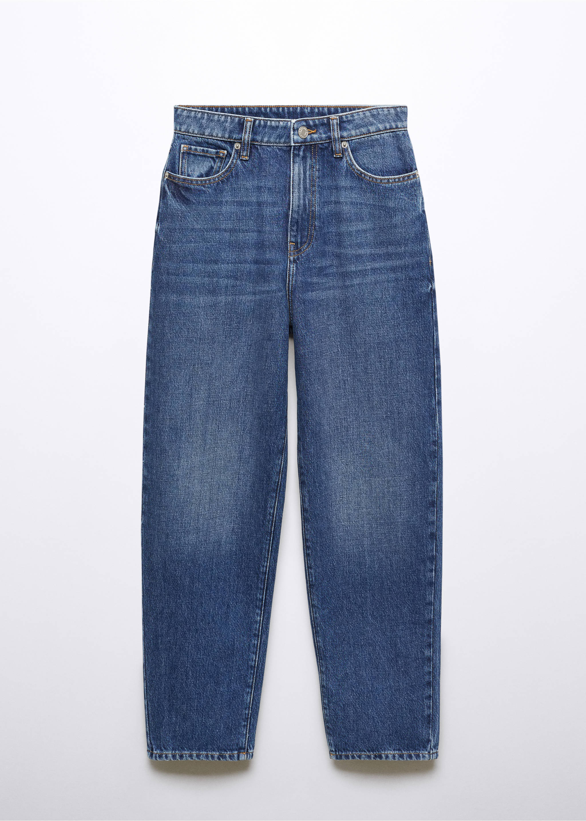 Jeans slouchy tiro alto - Artículo sin modelo, Azul oscuro. Ref: 57005974-00.